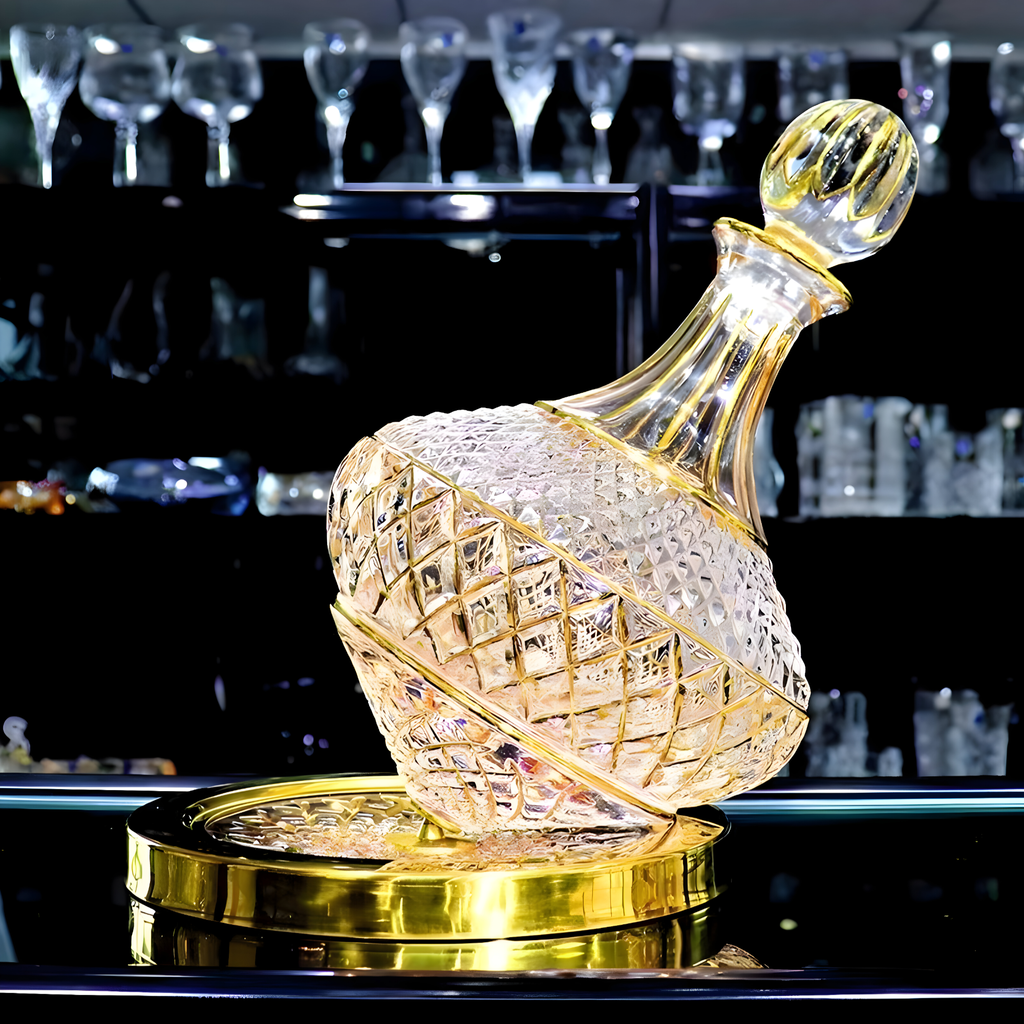 Ancivino - Carafe à Vin Ancienne Cristal