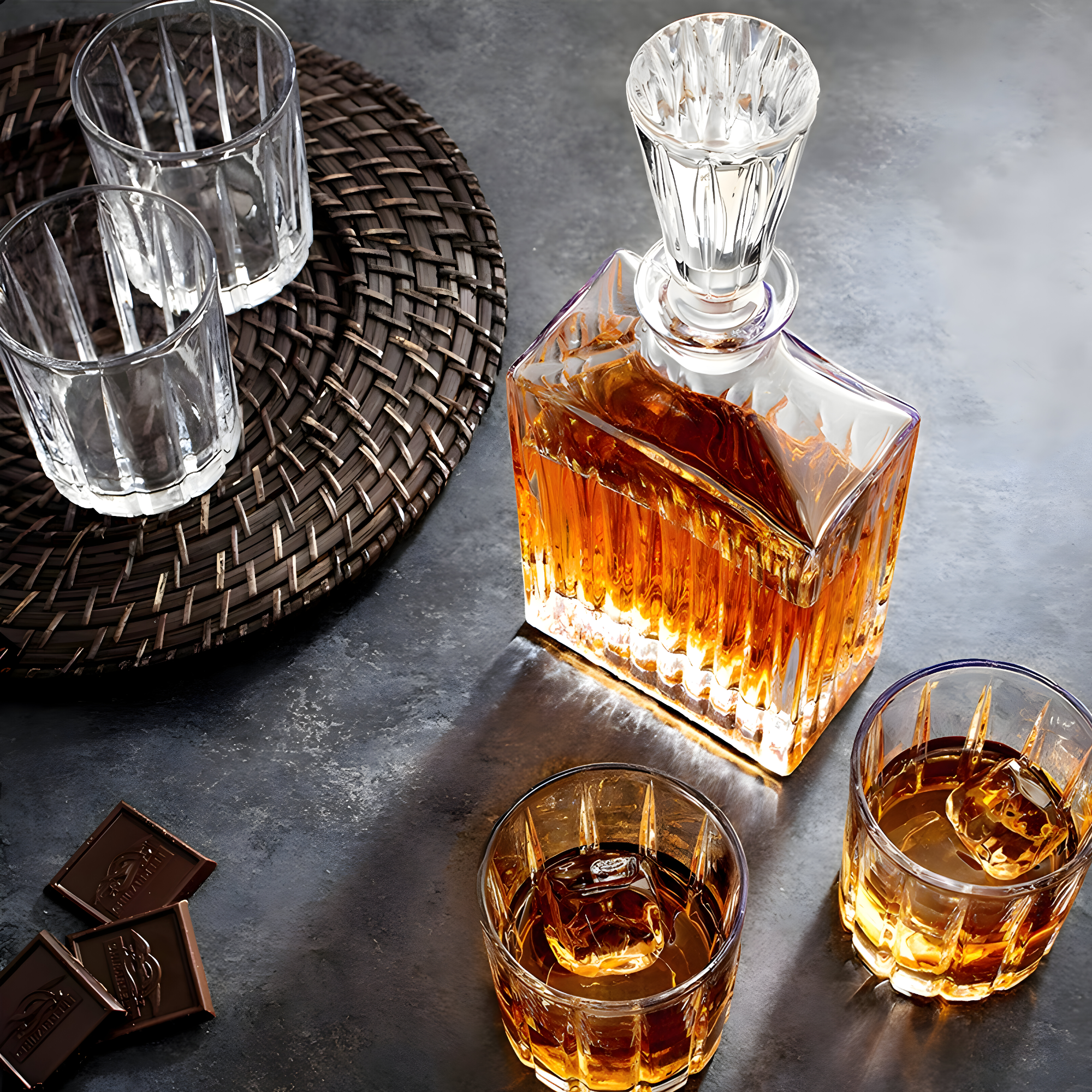 Aurum - Carafe à Whisky Gravée