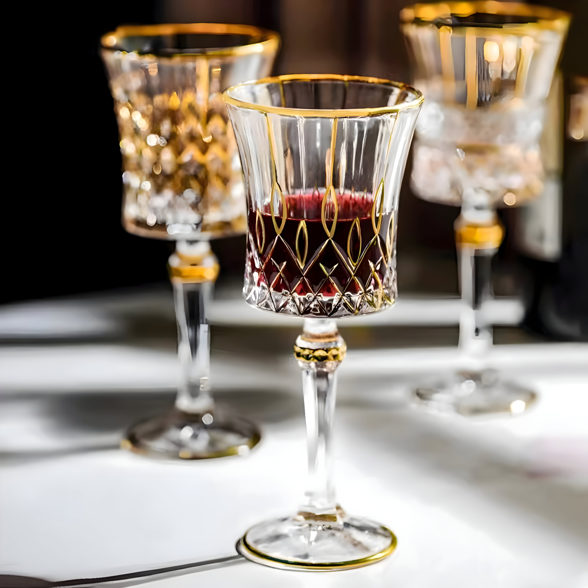 Beaux Verres à Vin 