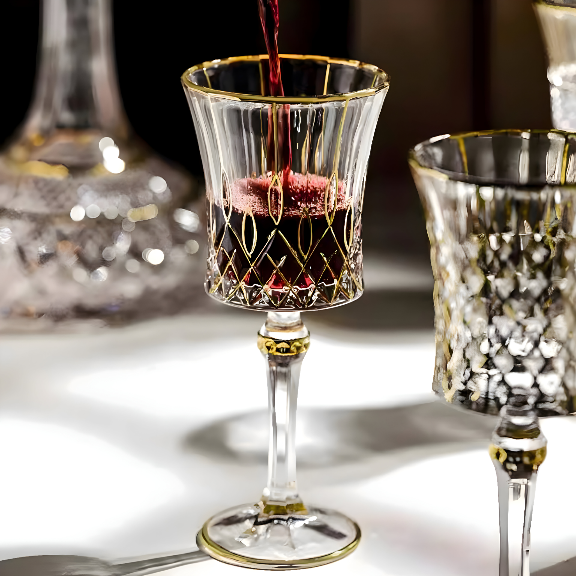 Beaux Verres à Vin 