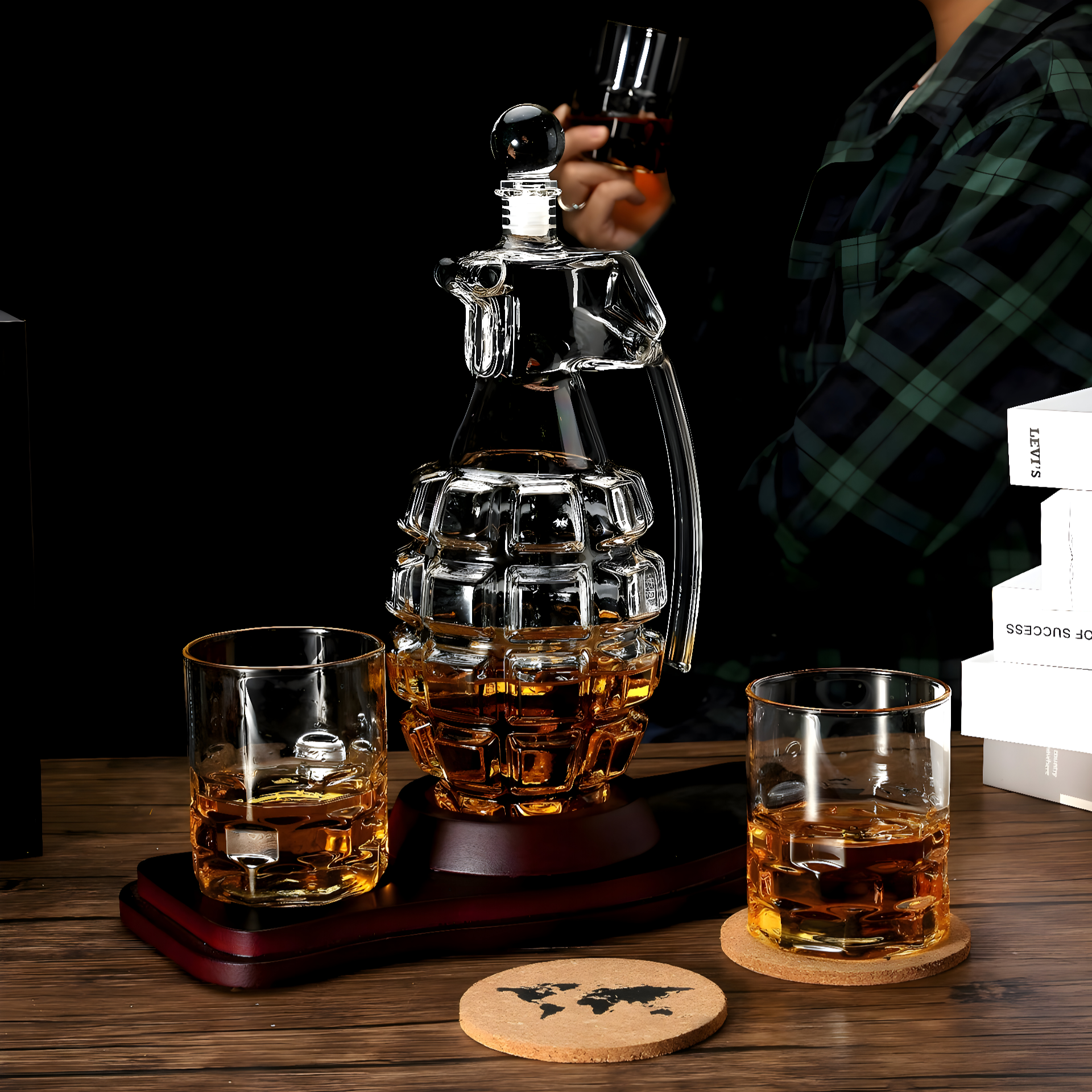 Carafe à Whisky - Grenade