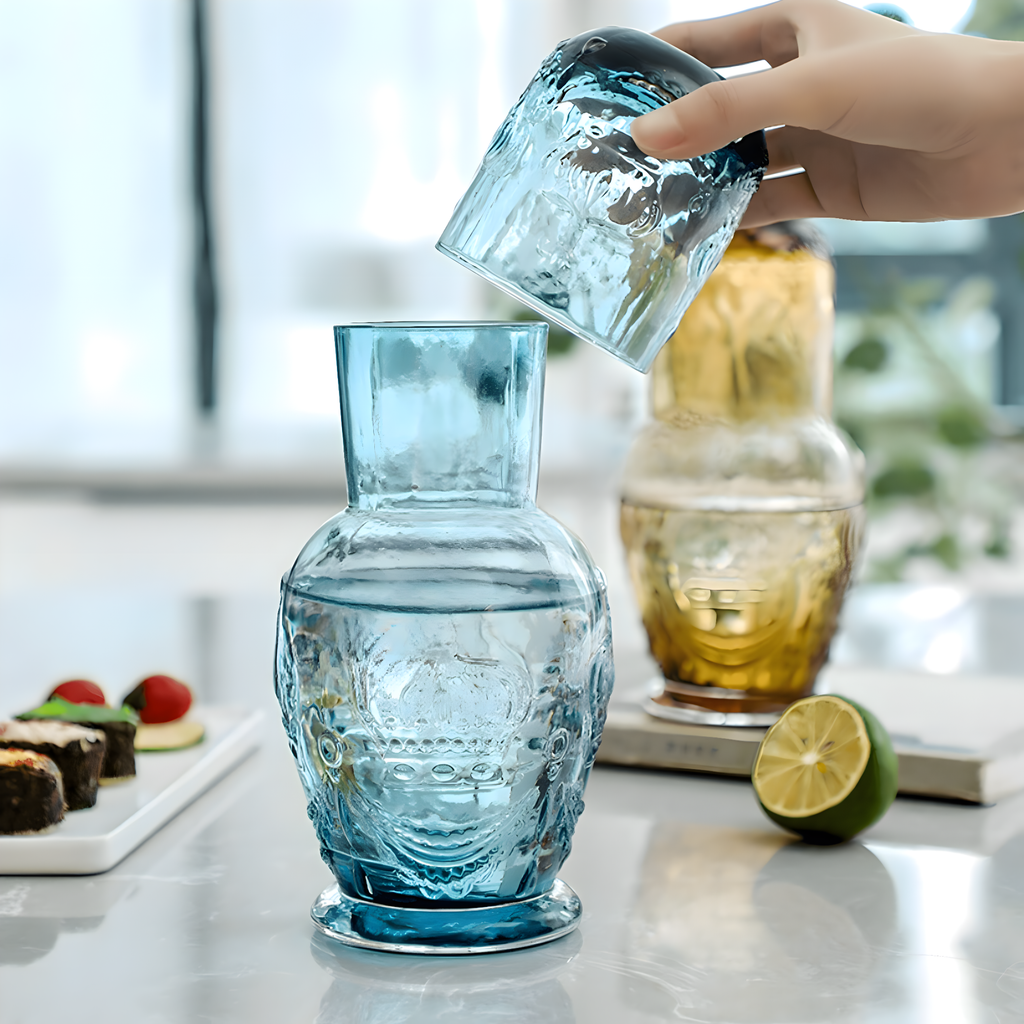 Cielo - Carafe Bleue Ancienne