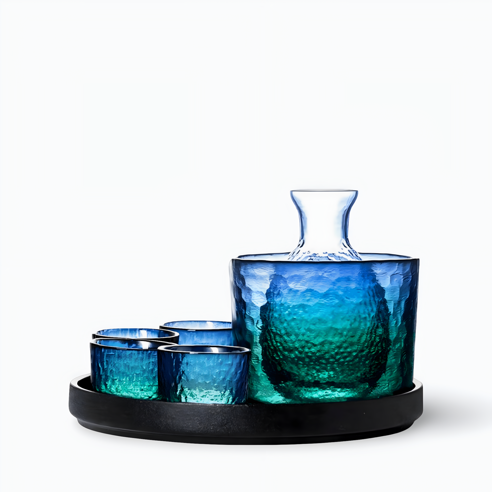 Clarity - Carafe D'eau Verre Bleu