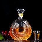 Couronne - Carafe en Verre Vintage