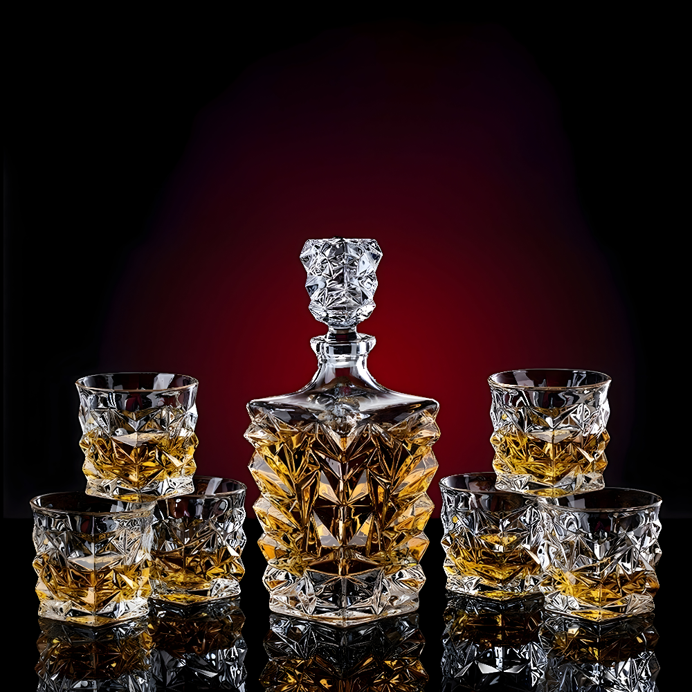Cracker - Service à Whisky Cristal