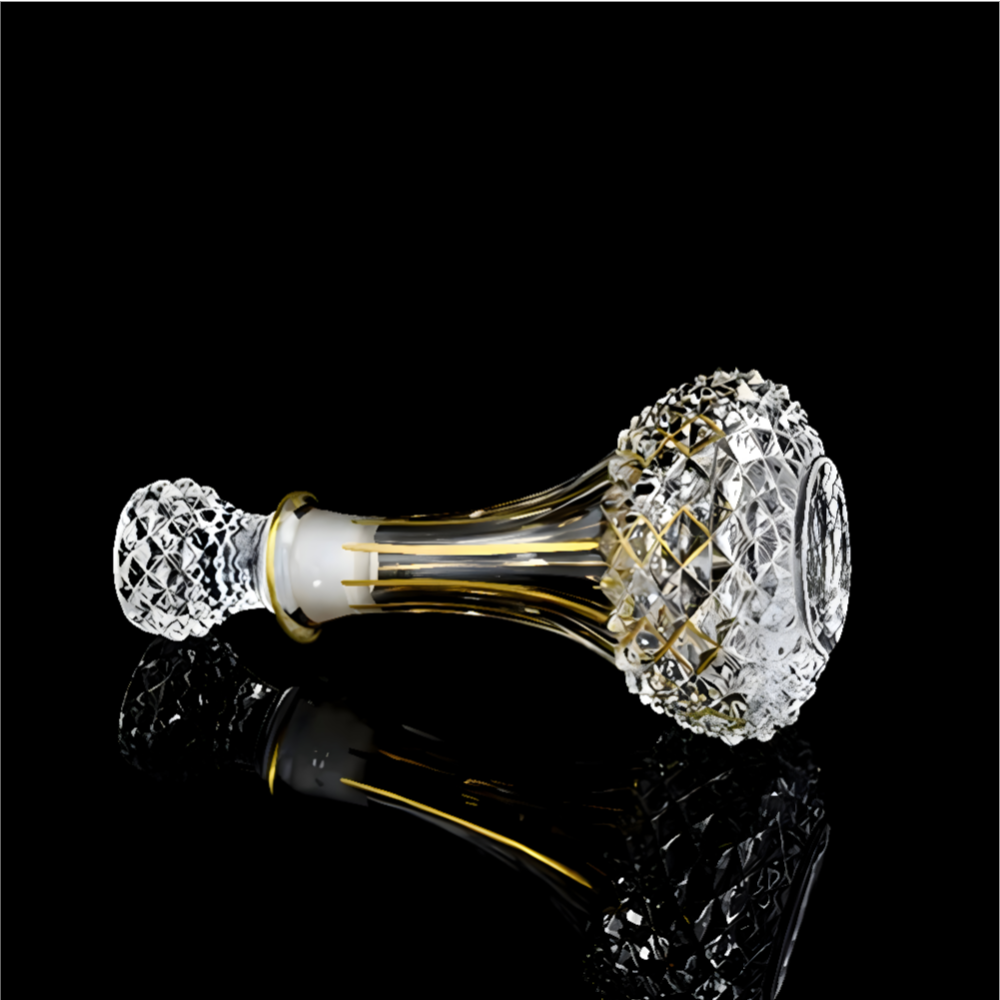 Élixir - Carafe à Whisky à Dorure Vintage 