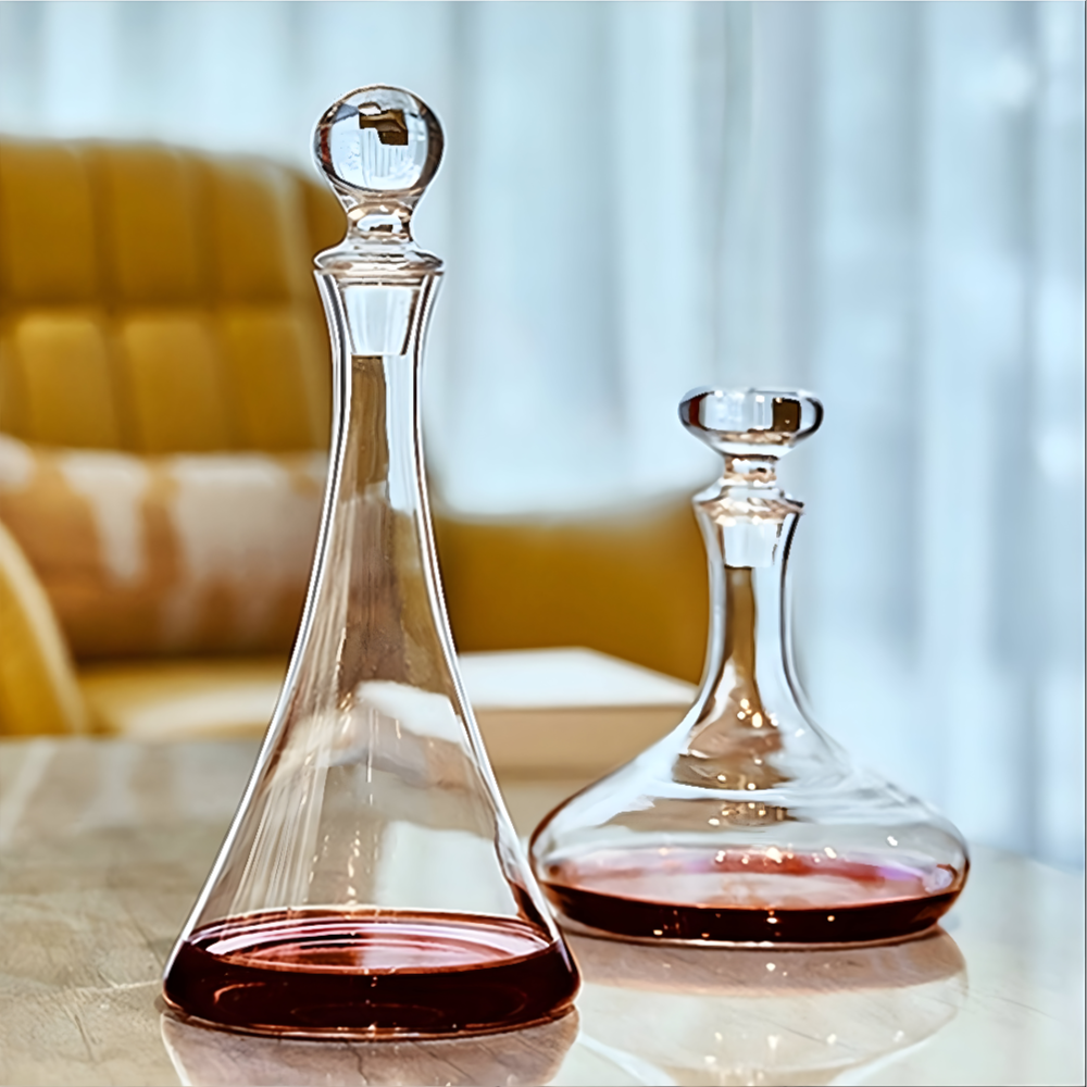 Gloria - Carafe à Vin avec Bouchon Verre