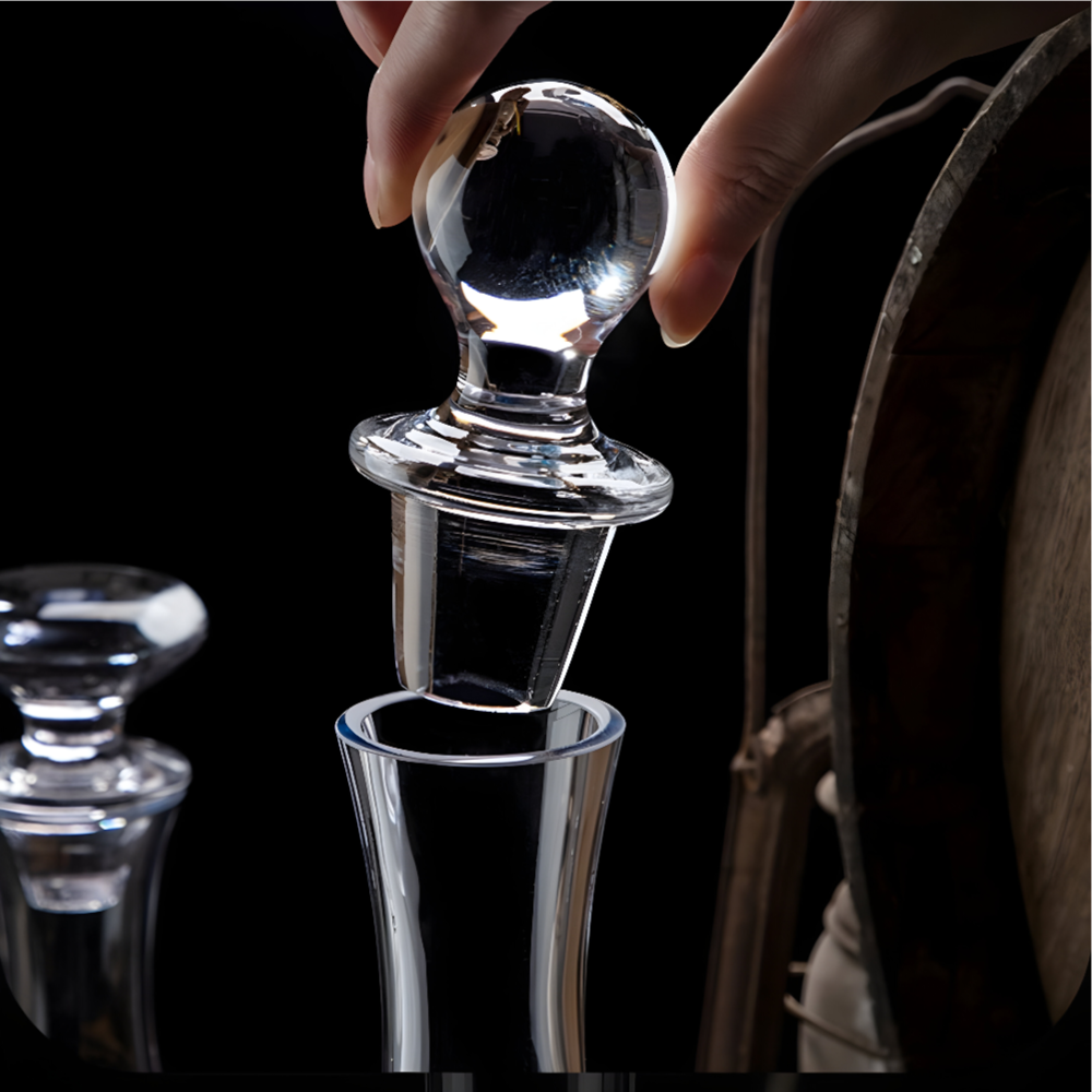 Gloria - Carafe à Vin avec Bouchon Verre