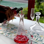Gloria - Carafe à Vin avec Bouchon Verre