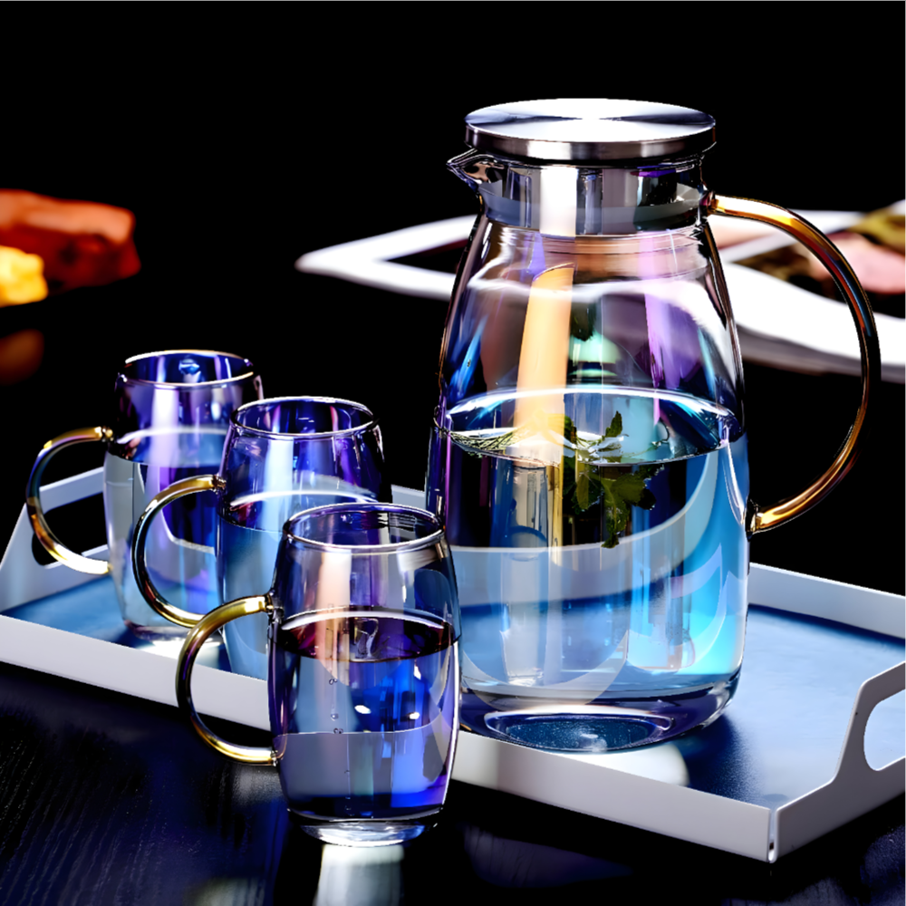 Goccia - Carafe d'eau avec Couvercle
