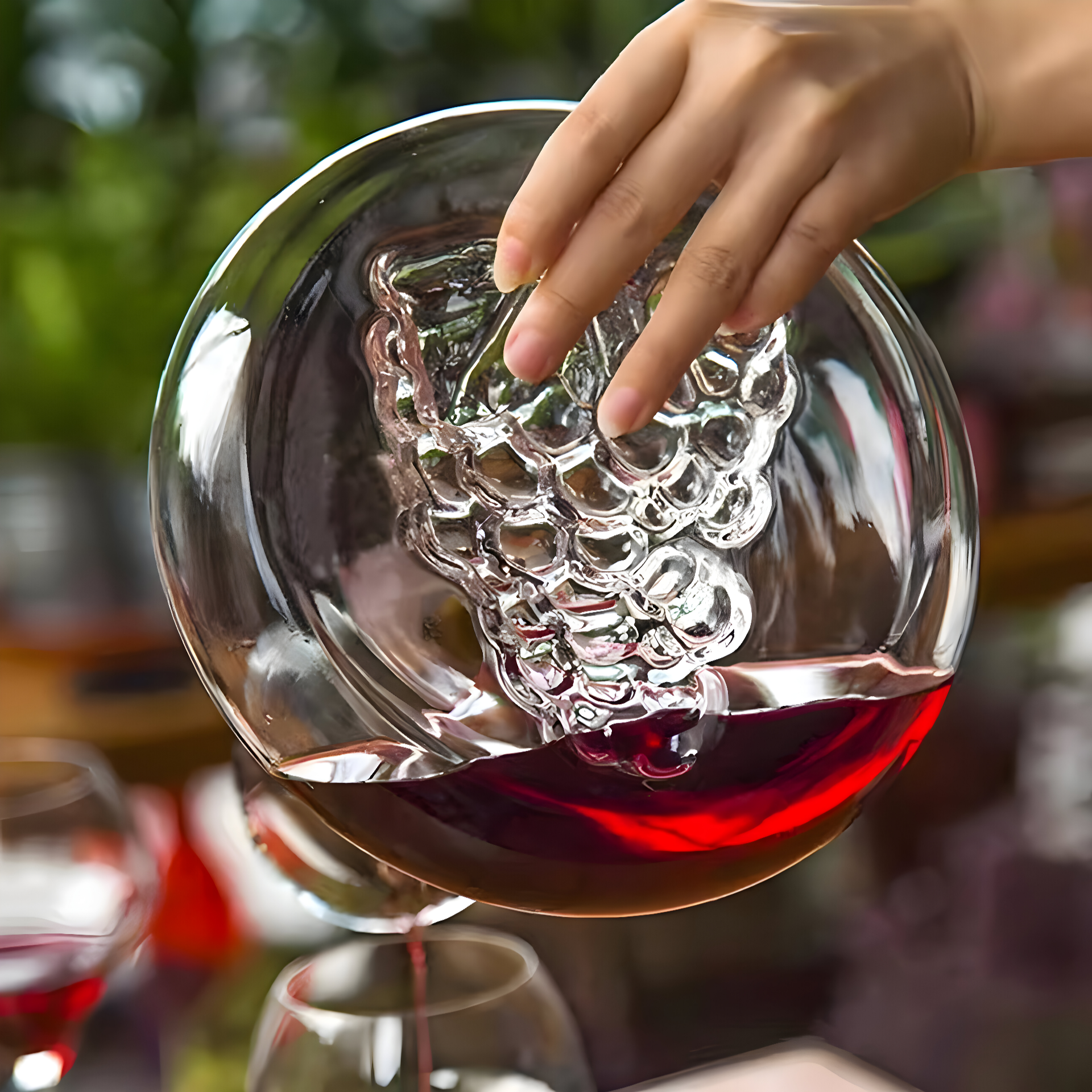 Grappe - Carafe à Vin Moderne