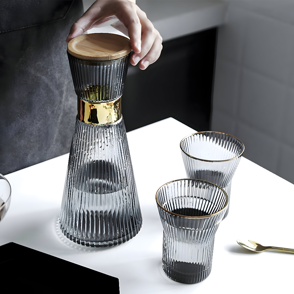 Ground - Carafe Design avec Couvercle