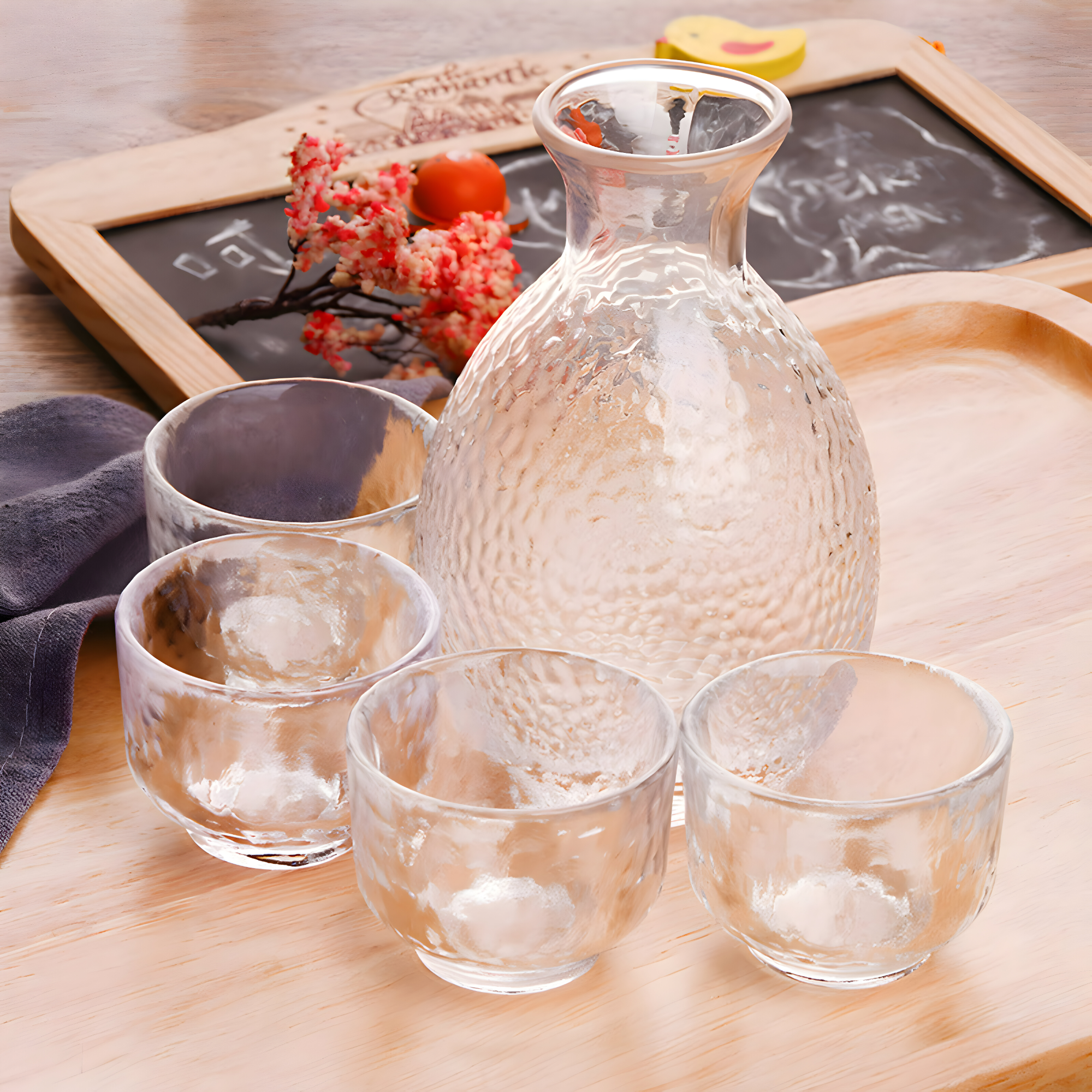 Hiki - Mini Carafe en Verre