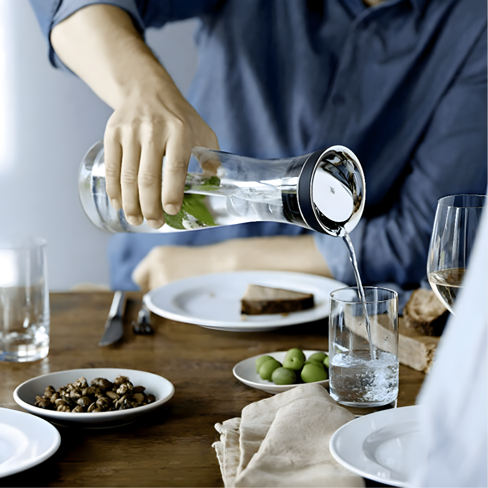 Klarina - Carafe en Verre Bouchon basculant