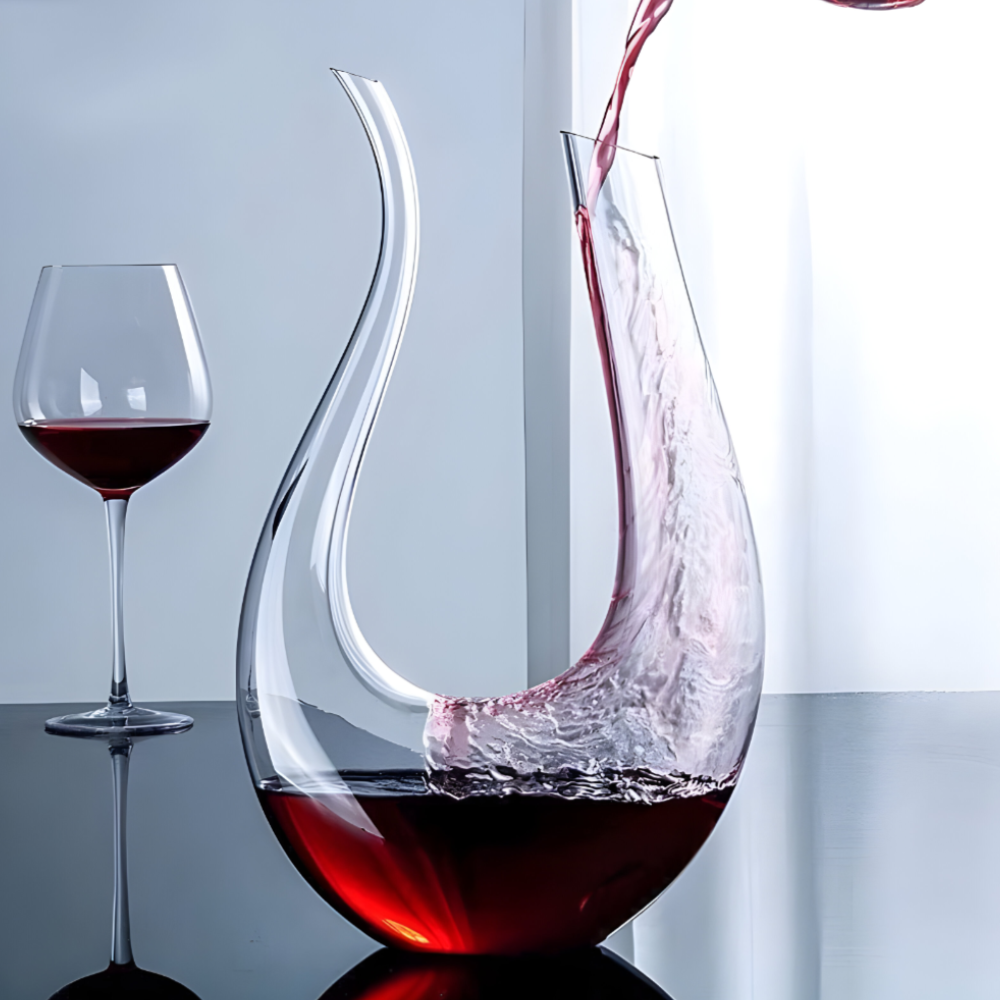 L'Élégance - Carafe à Décanter Double Bec