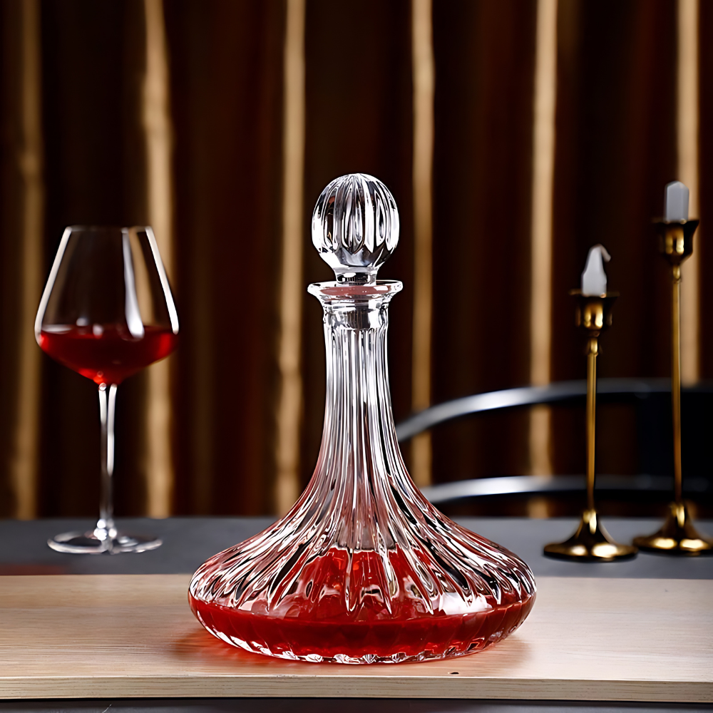 La Parisienne - Carafe en Cristal Ancienne