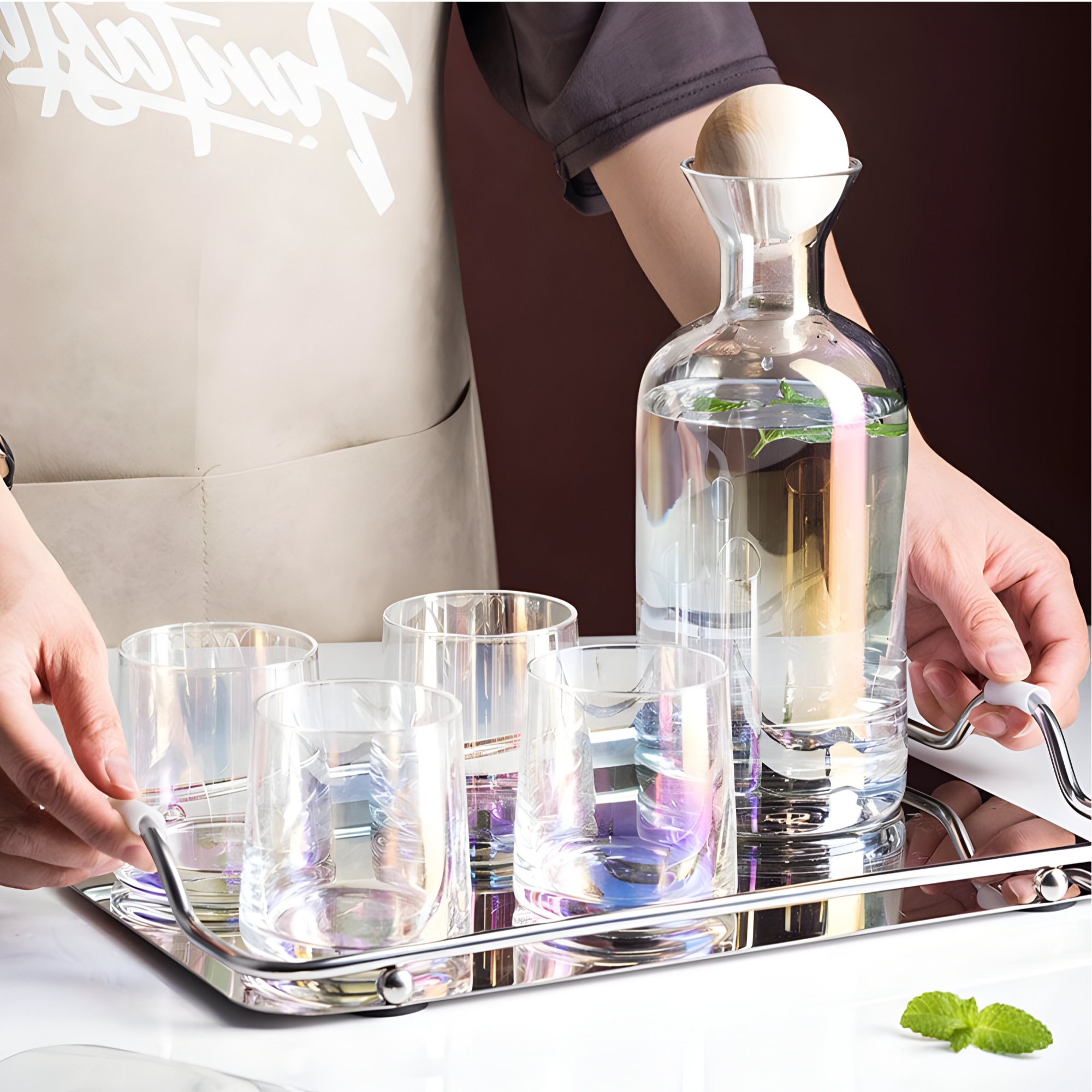 Lunaqua - Carafe d'eau Transparente