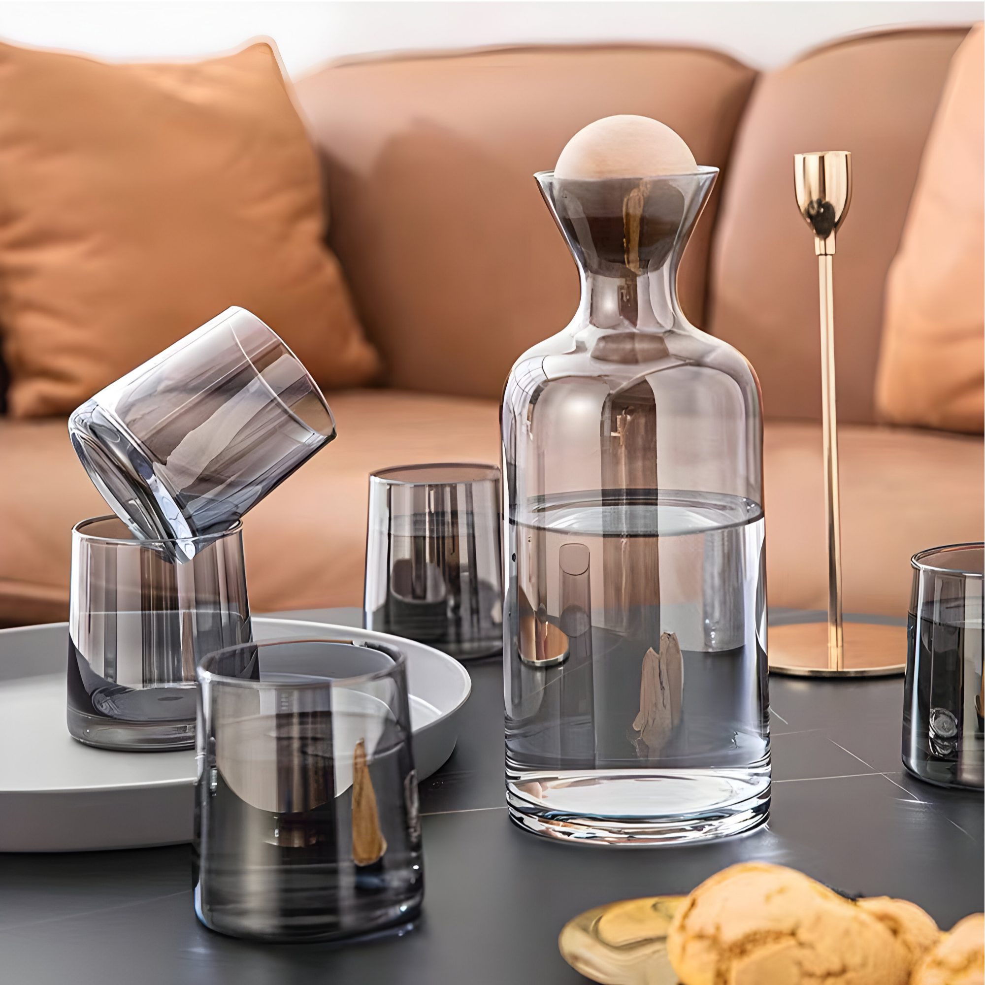 Lunaqua - Carafe d'eau Transparente