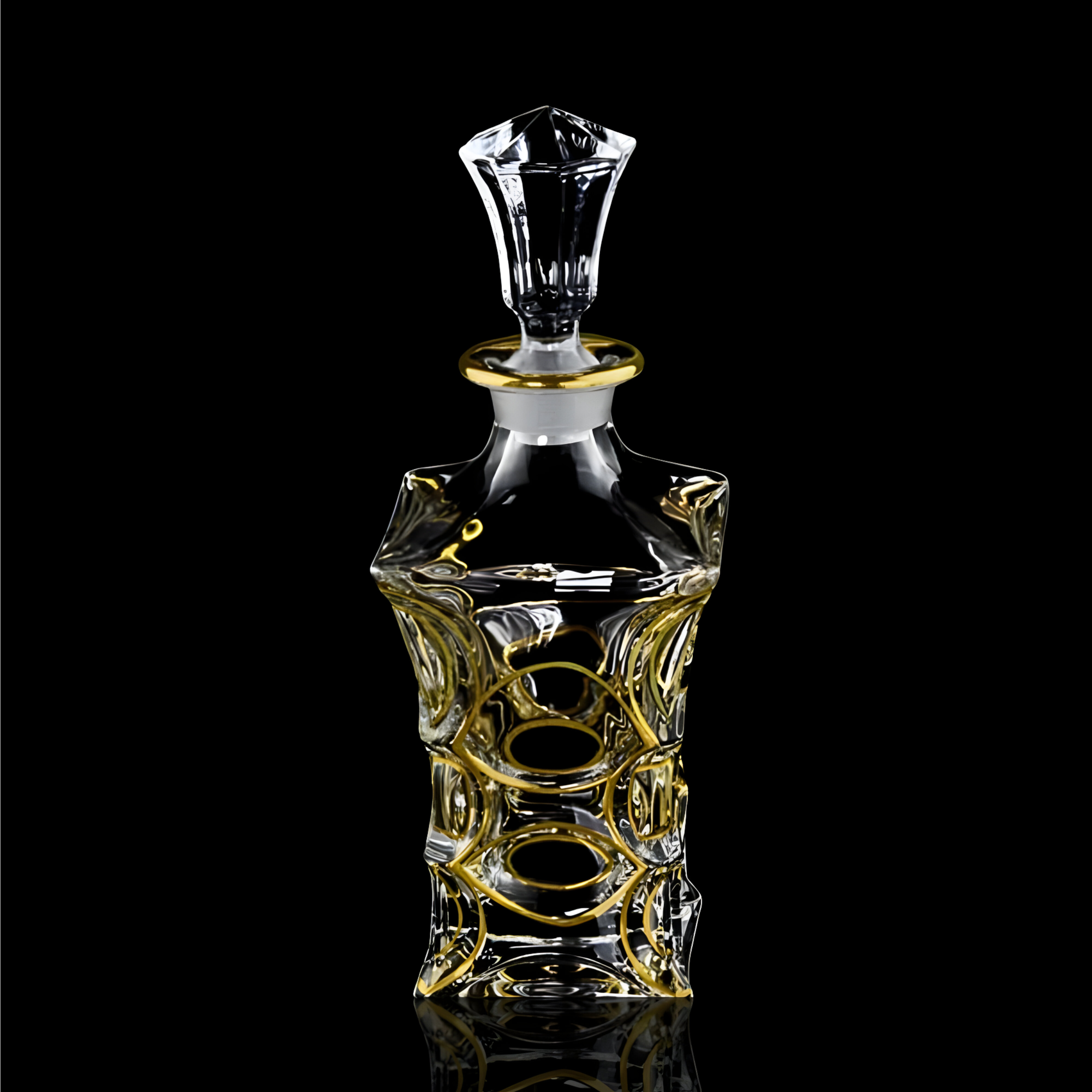 Lustra - Carafe Dorée Bosselée 