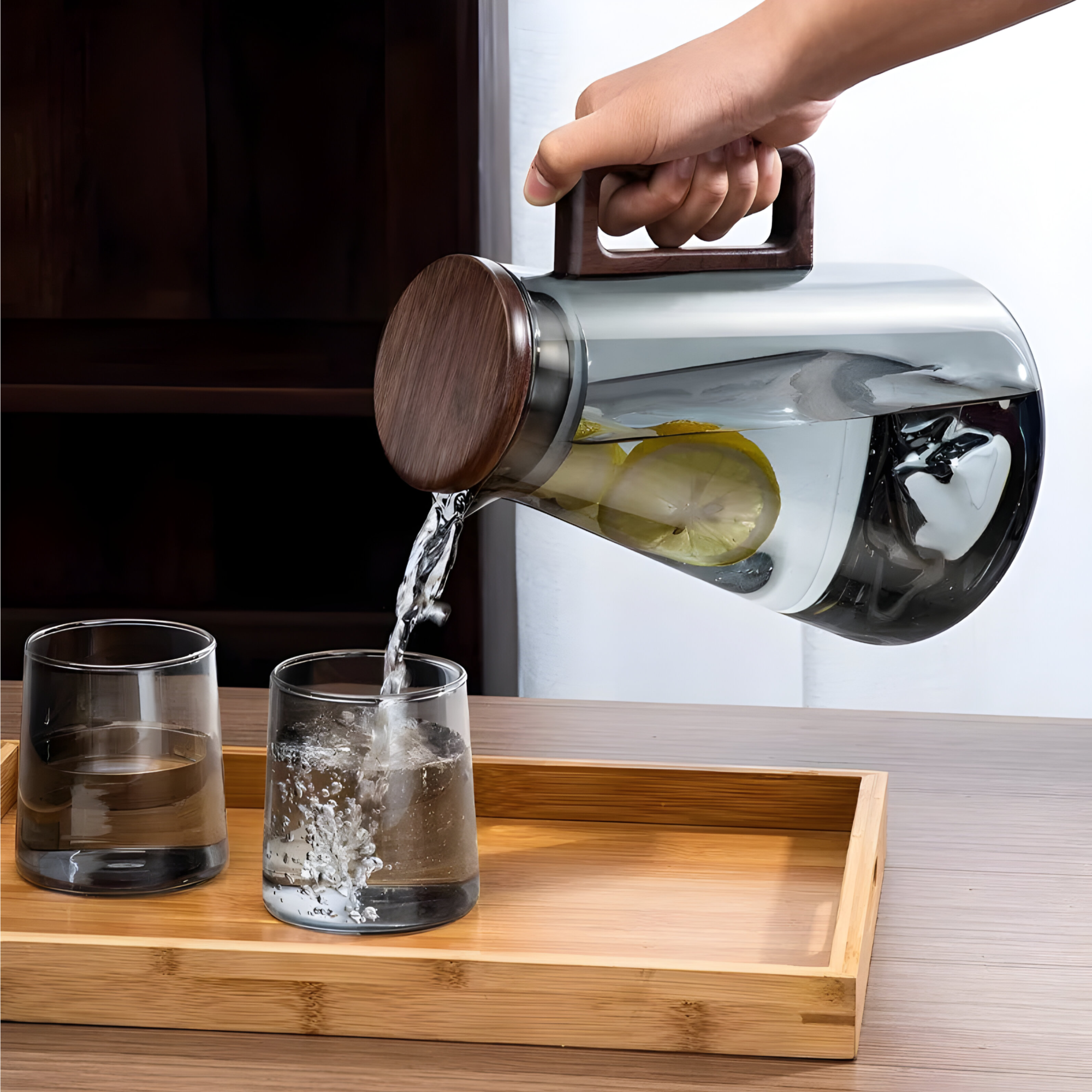 Marquise - Carafe D'Eau en Verre Design