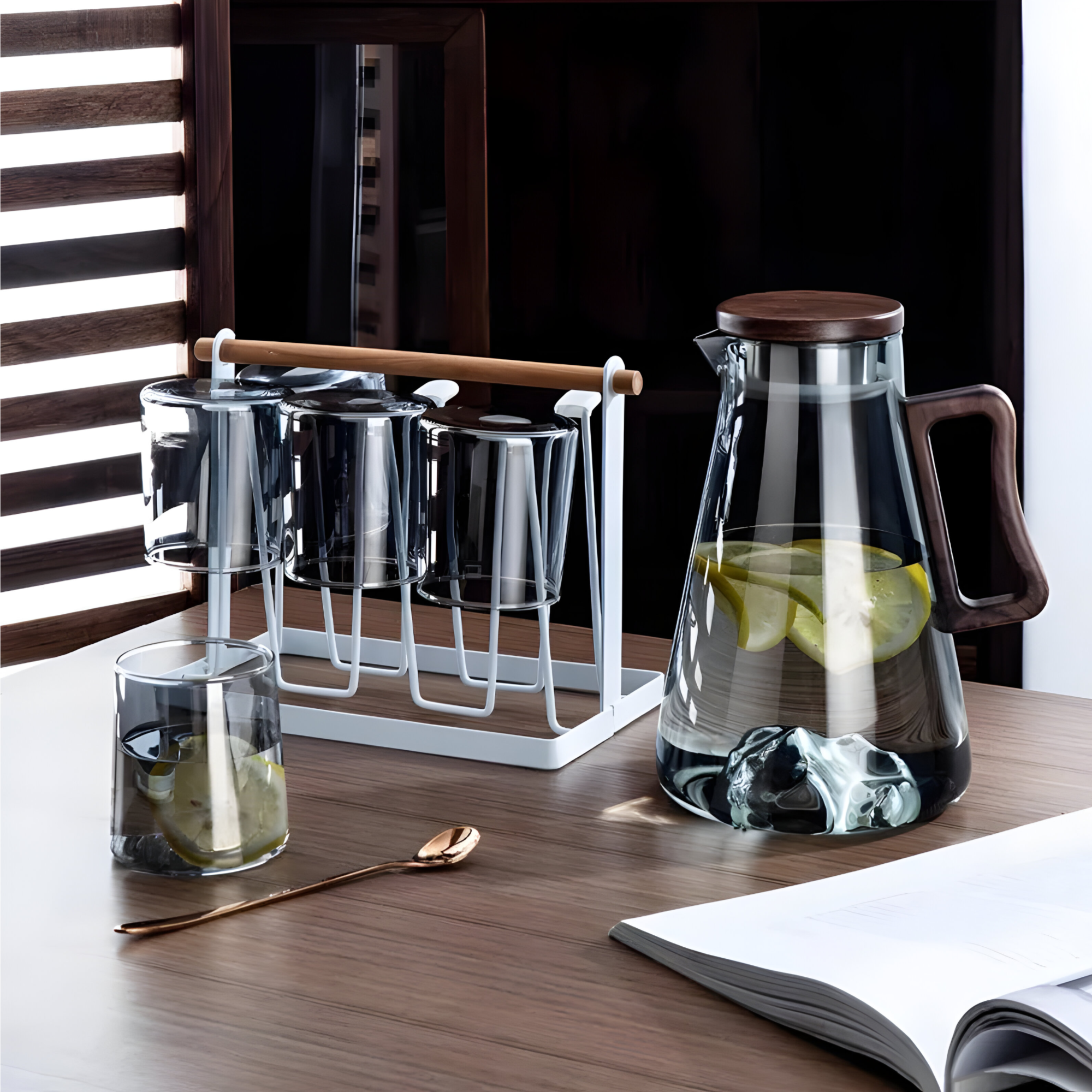 Marquise - Carafe D'Eau en Verre Design
