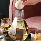 Natural - Carafe en verre Bouchon bois