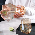 Natural - Carafe en verre Bouchon bois