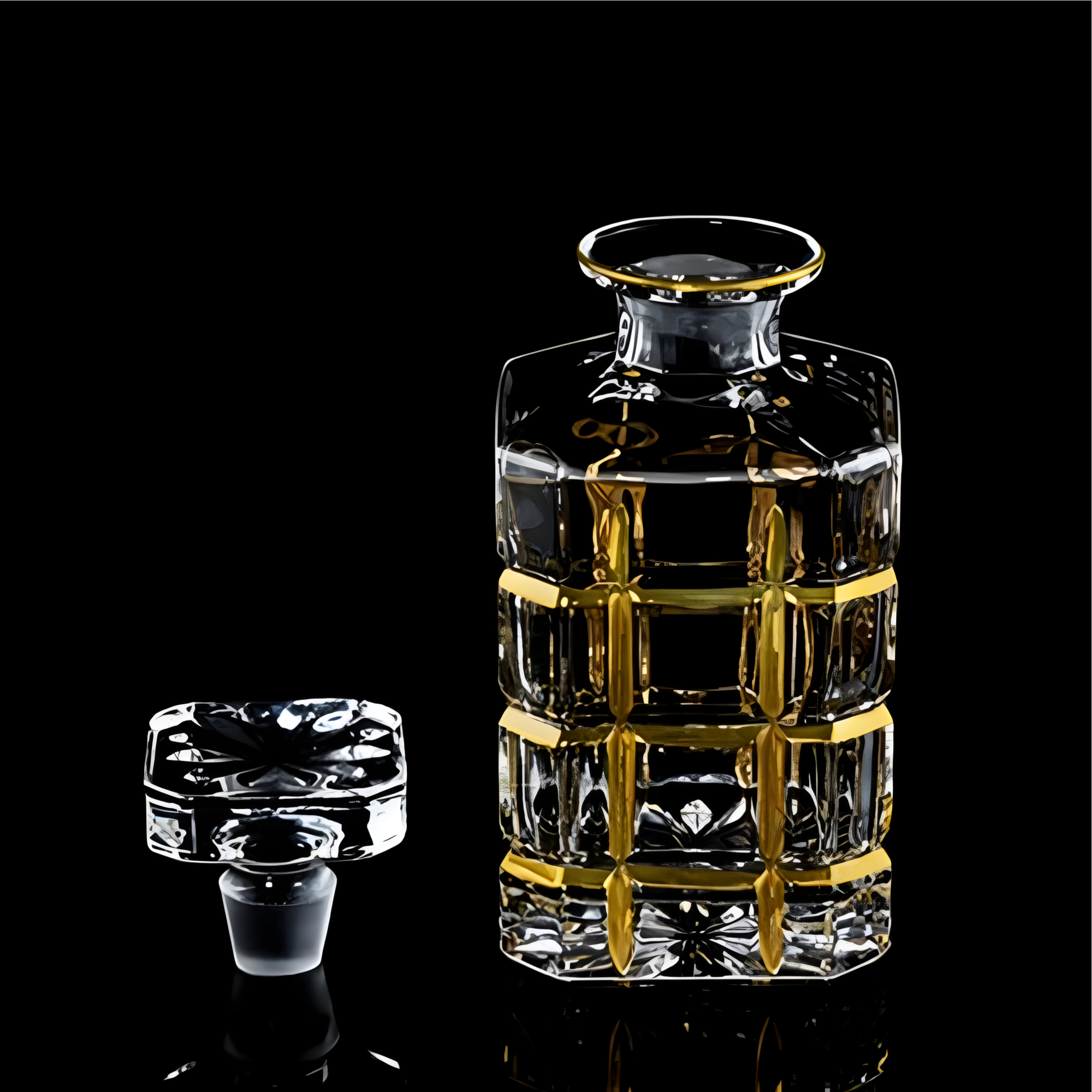 Nuance - Carafe Vintage Dorée