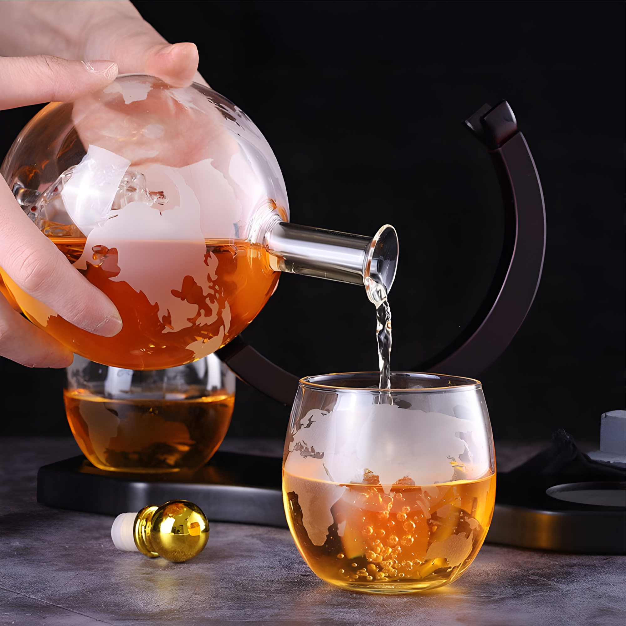 Odyssée - Service à Whisky Globe