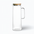Ondine - Carafe d'eau en Verre avec Couvercle