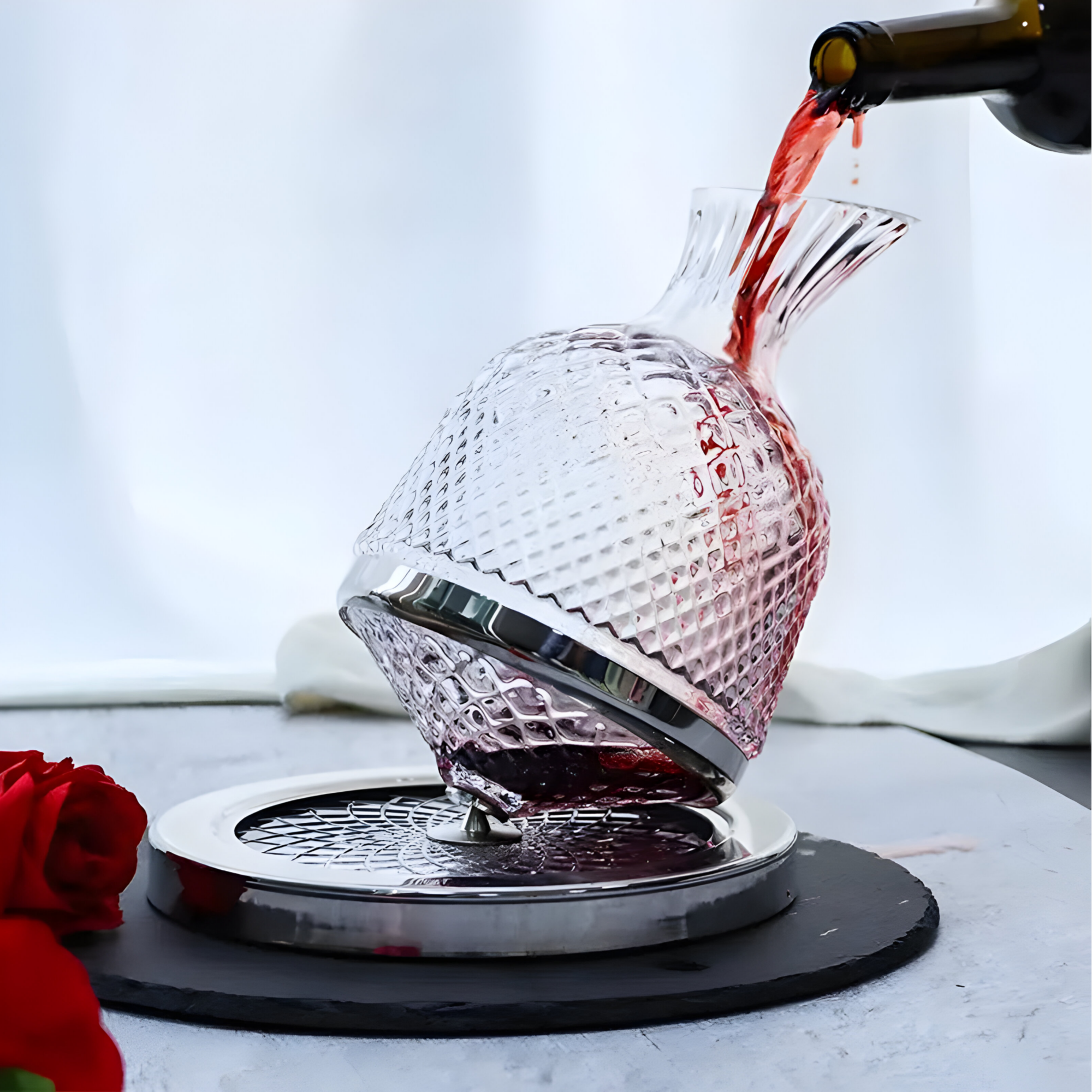 Perle - Carafe à Vin Gravée 