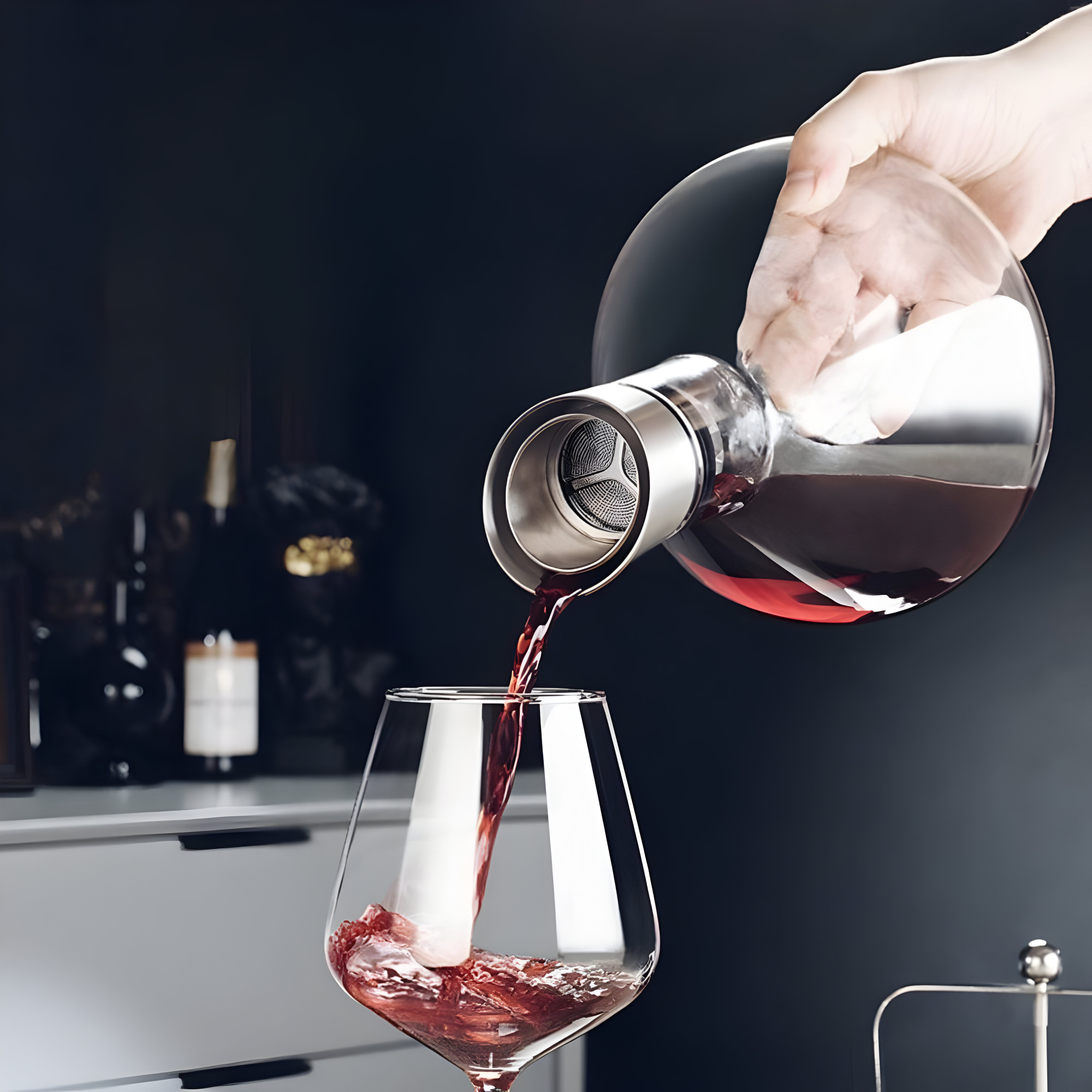 Décantia - Carafe à Décanter avec Filtre