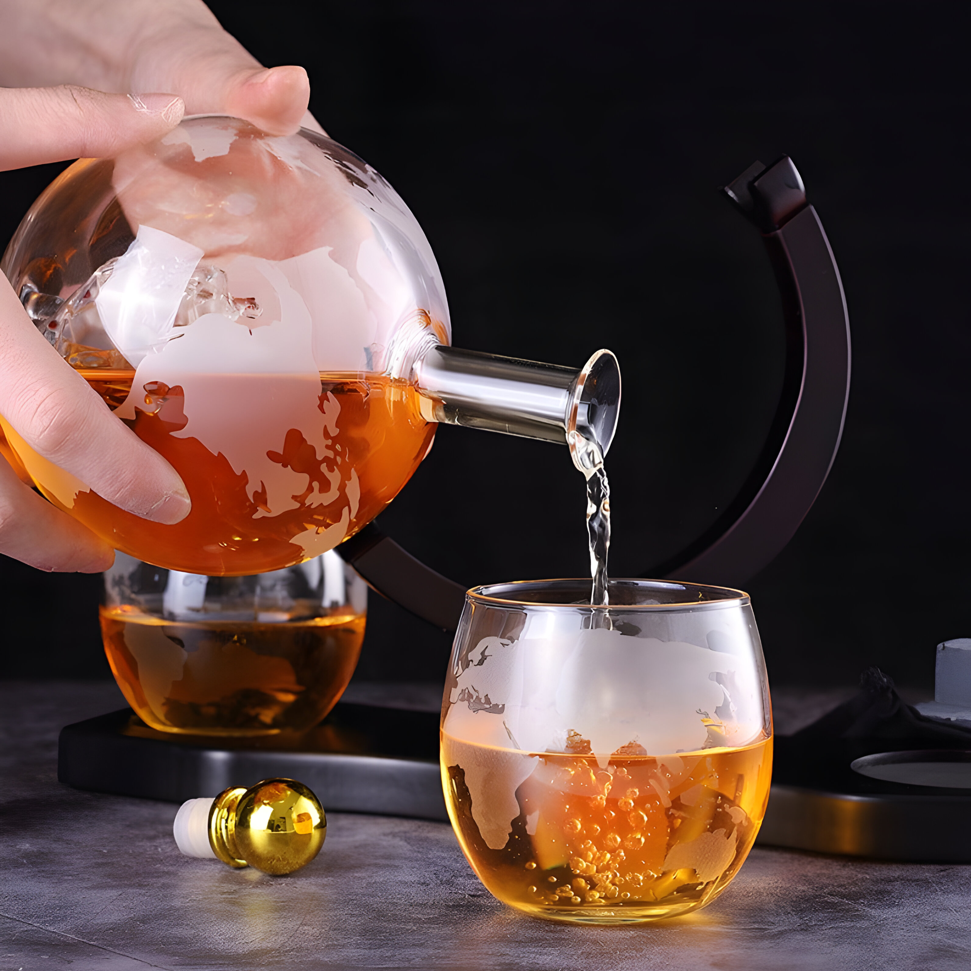 Santa Maria - Carafe à Whisky Globe