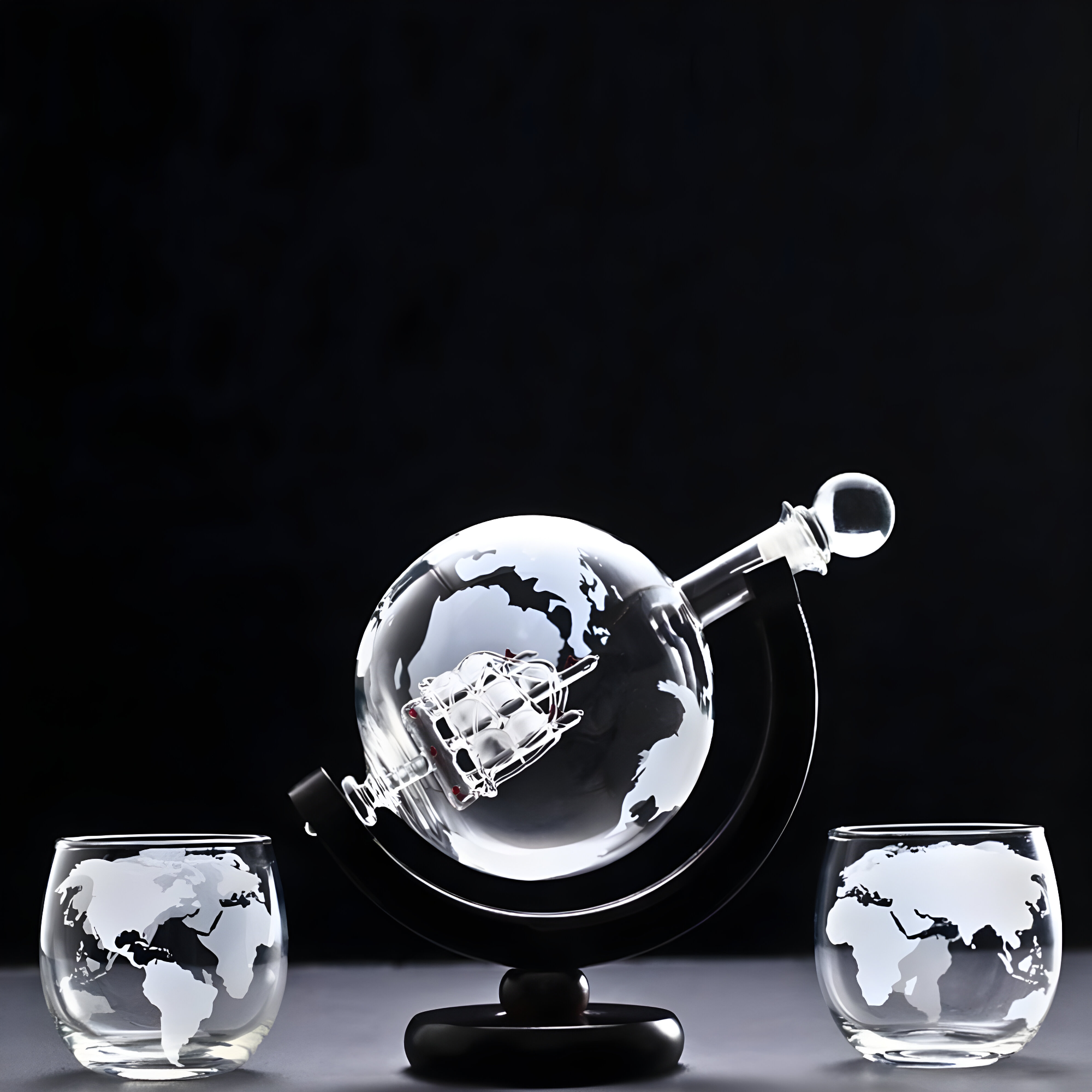 Santa Maria - Carafe à Whisky Globe