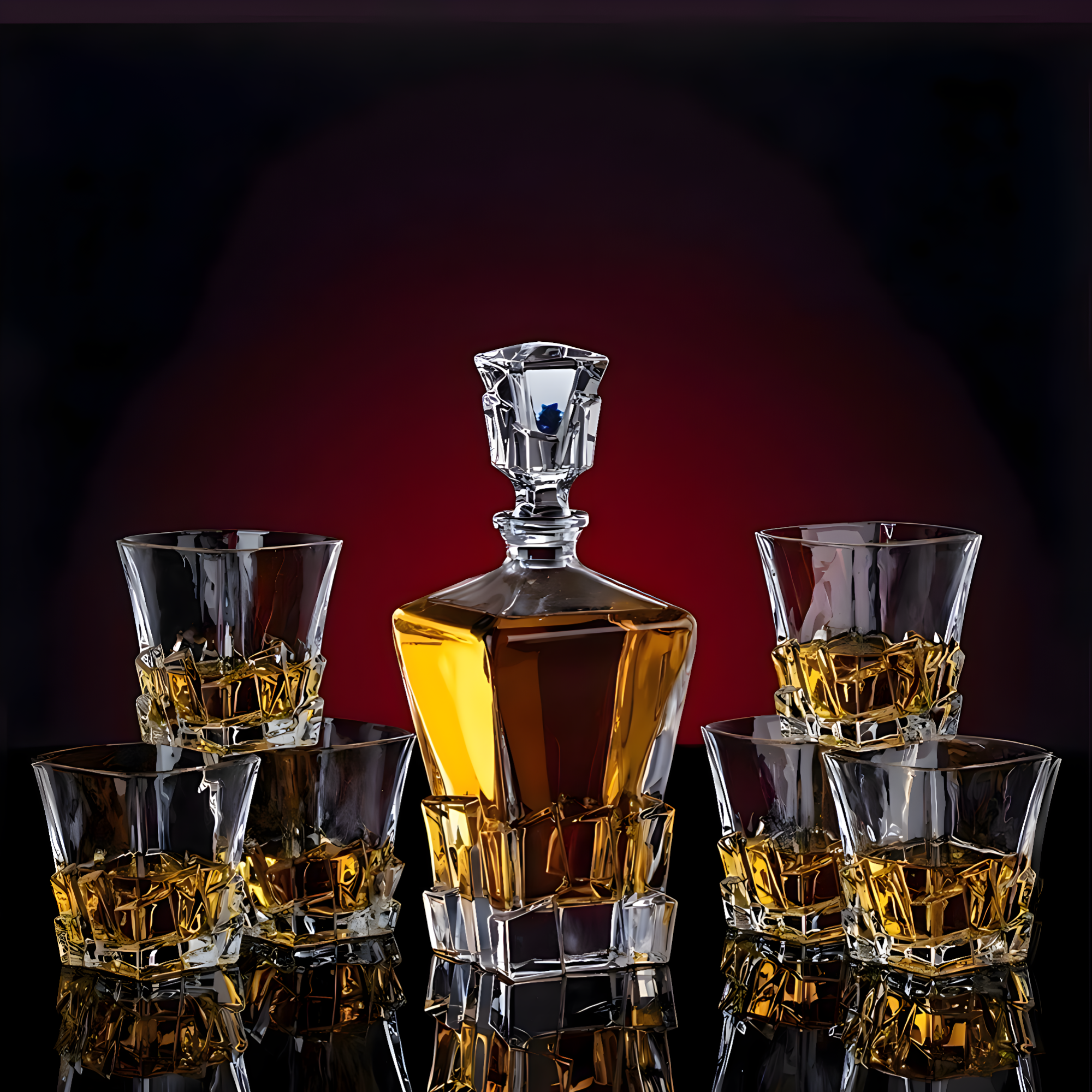 Saphir - Service à Whisky Luxe