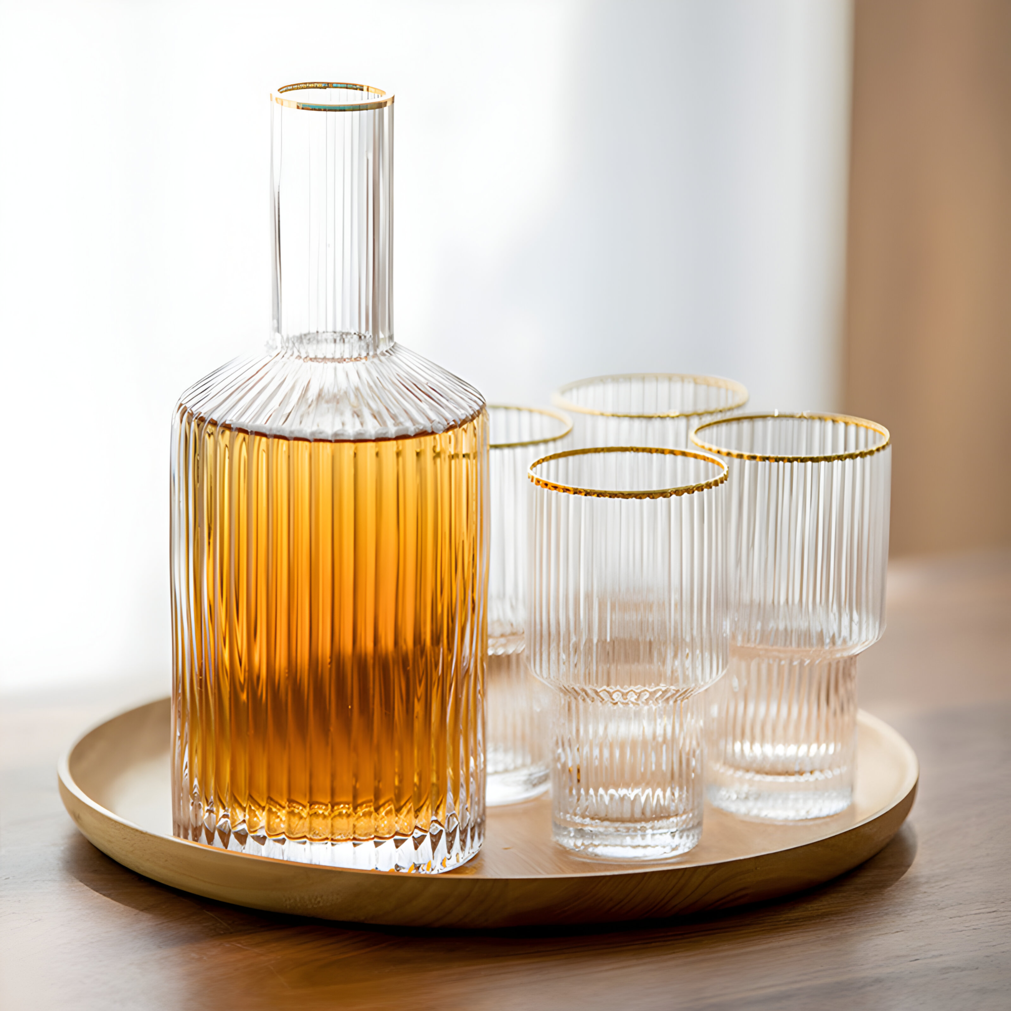 Silvano - Carafe Bouteille en Verre