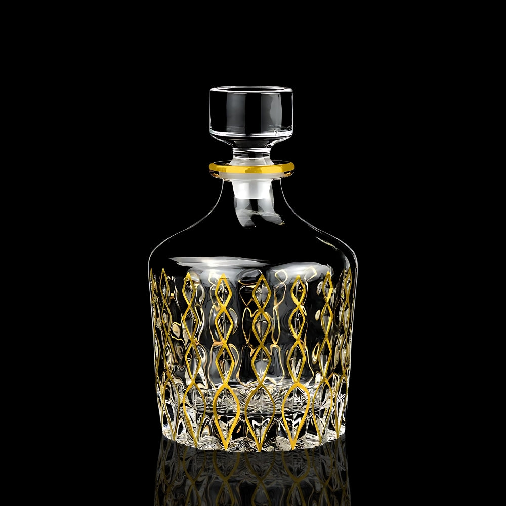 Splendeur - Carafe Ancienne Cristal Taillé en Losange