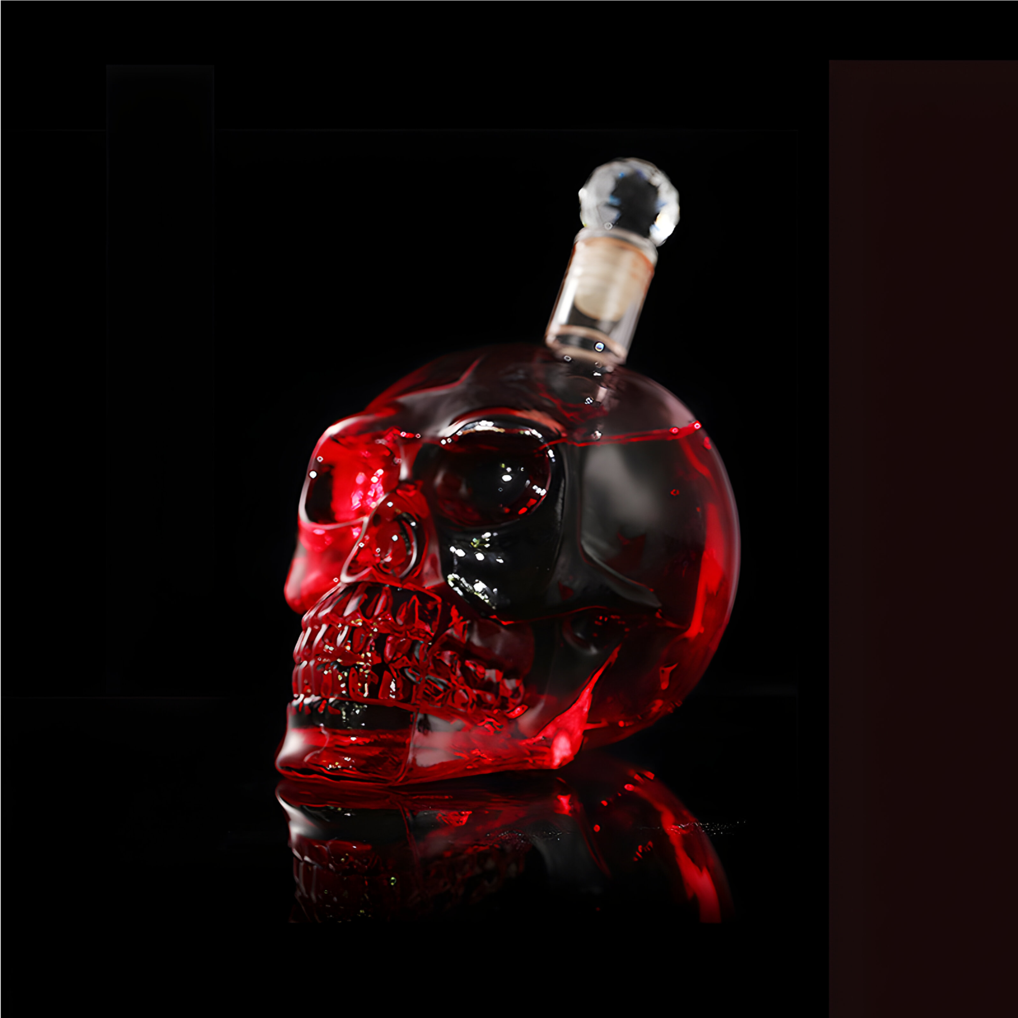 Teschio - Carafe à Whisky Design Crâne