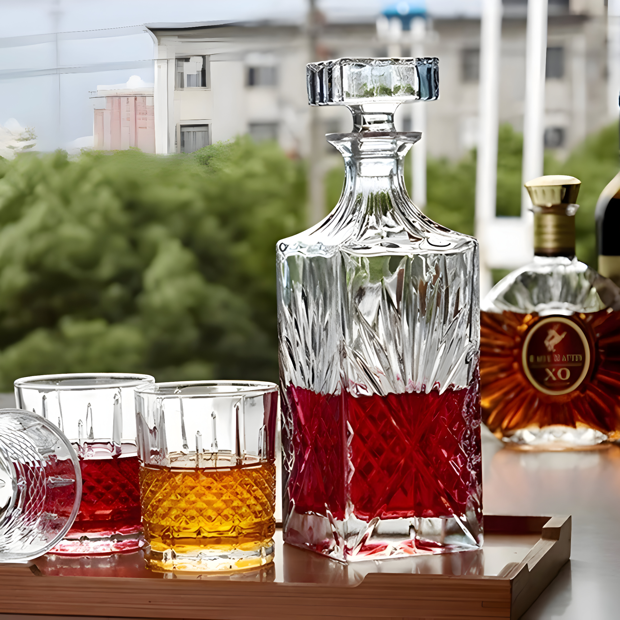 Velaro - Carafe à Whisky Cristal Gravée