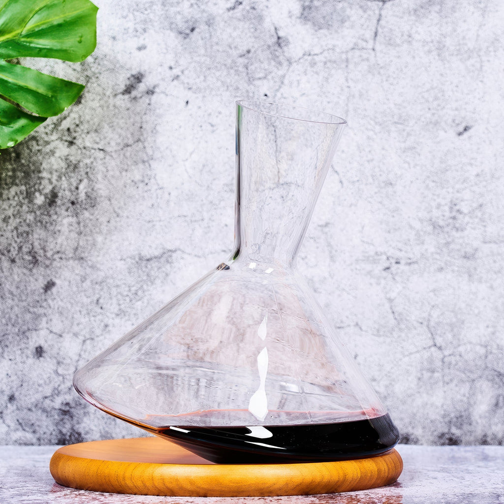 Quintessence - Carafe Design à Décanter avec Socle