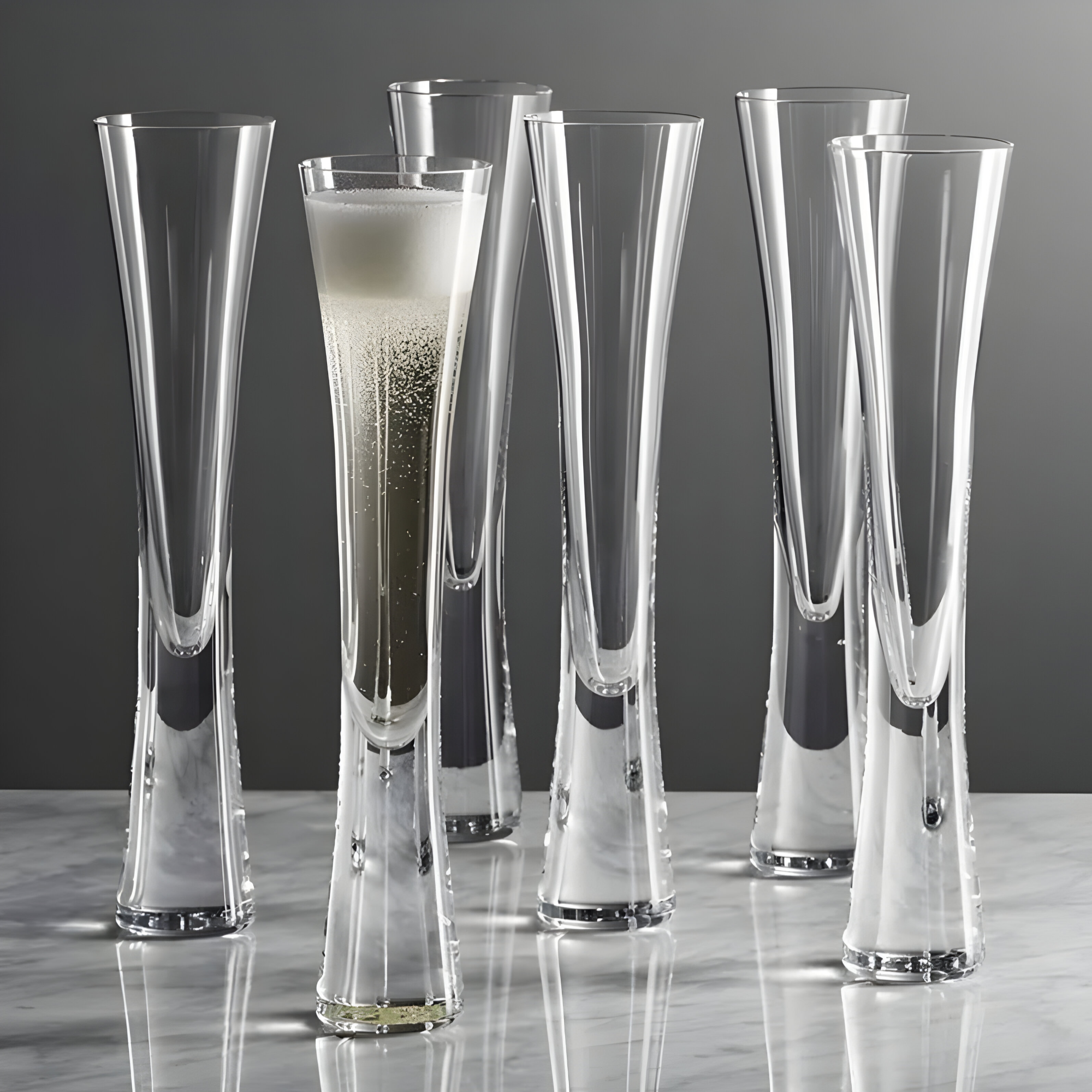 Verre à Champagne Sans Pied