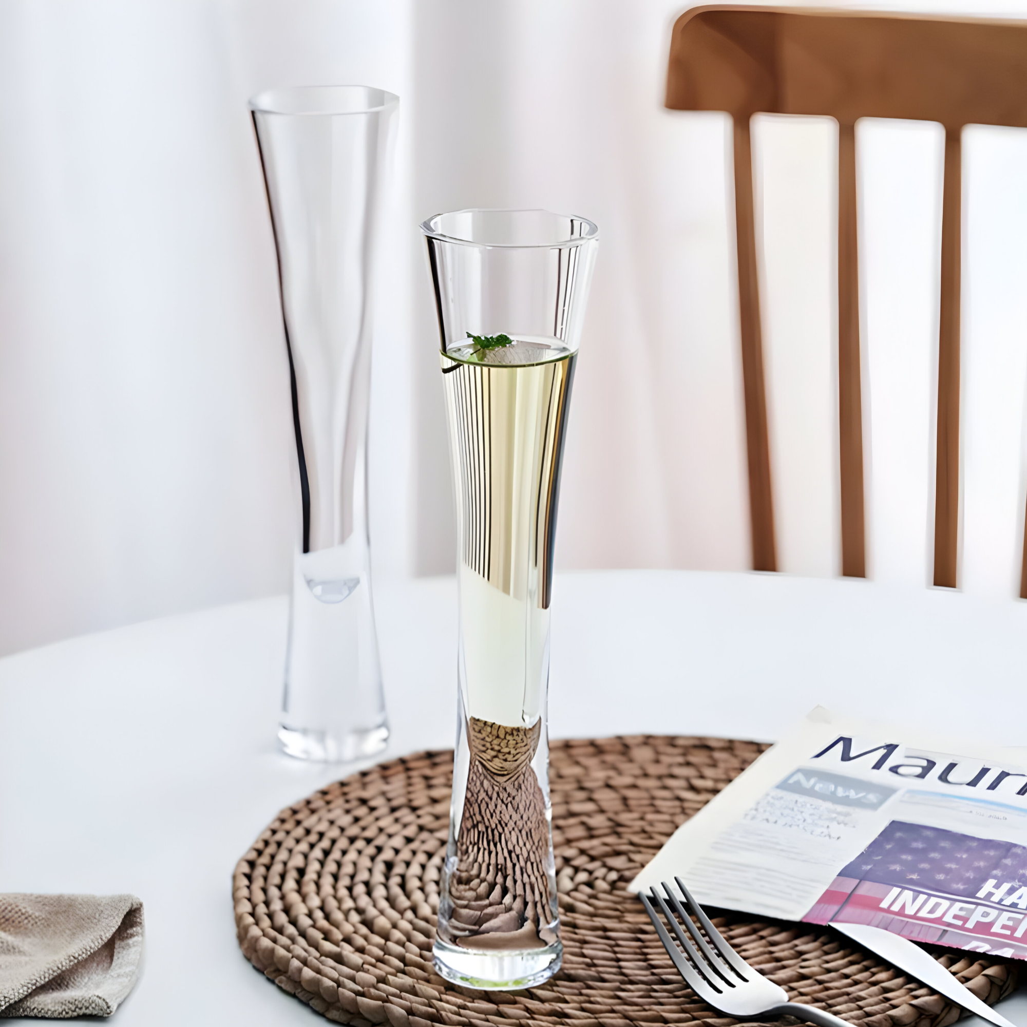 Verre à Champagne Sans Pied