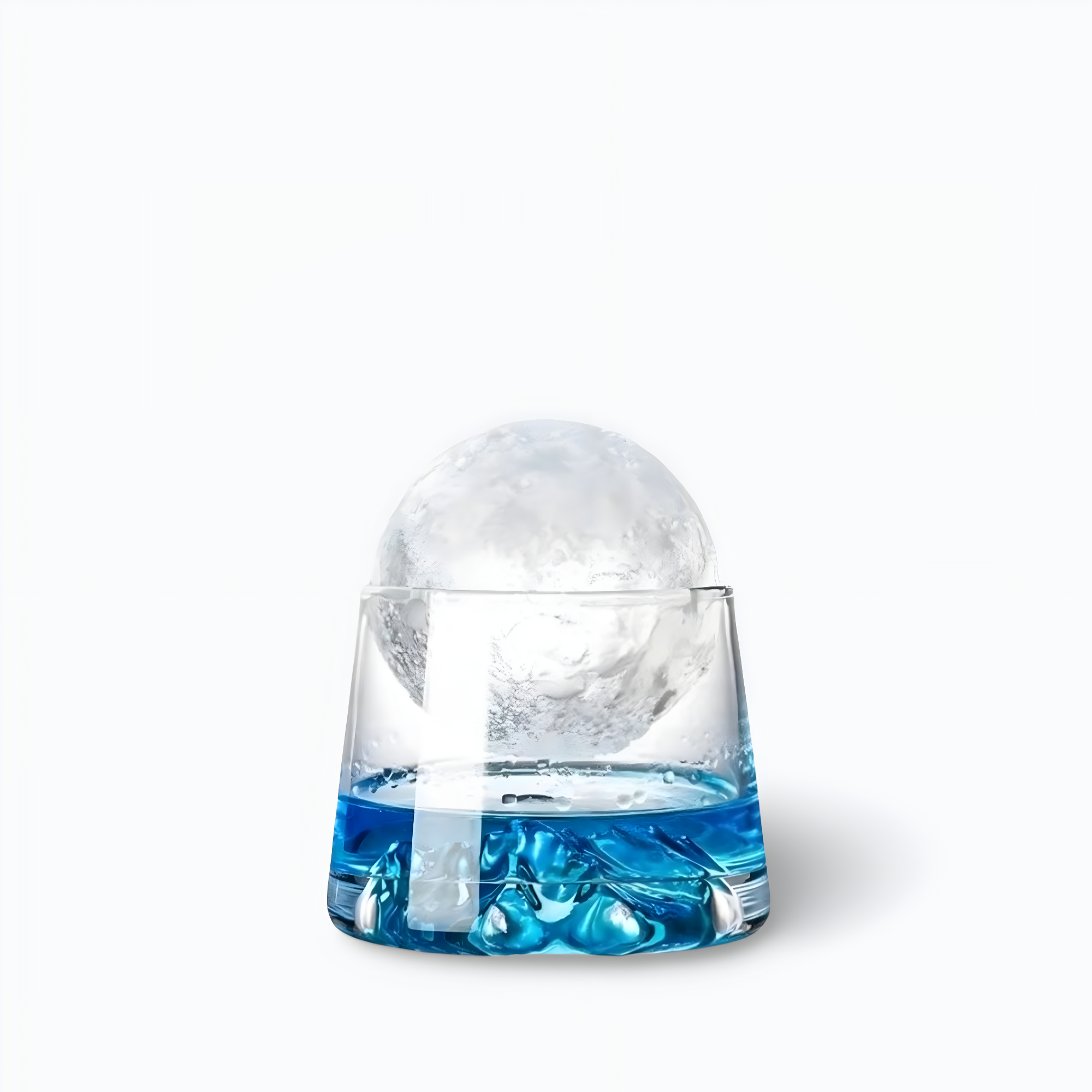 Verre à Cocktail Bleu