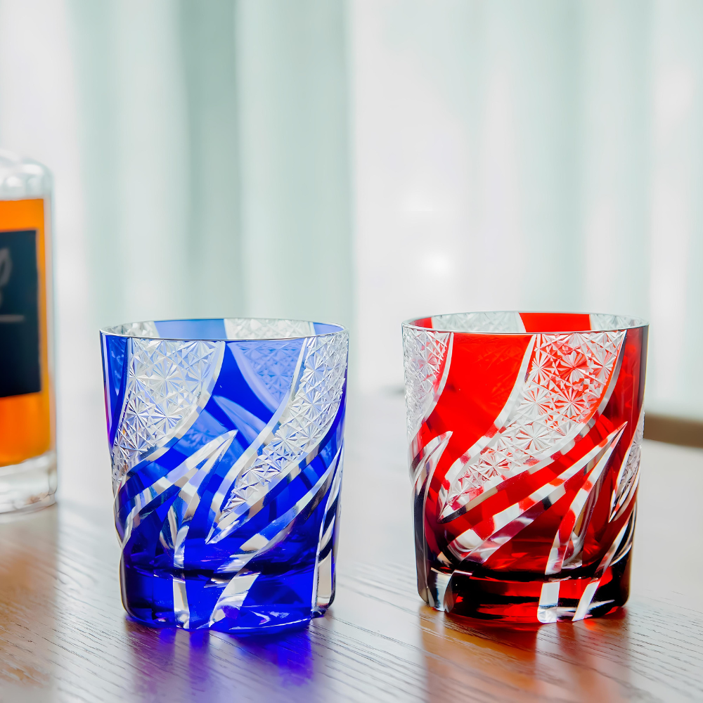 Verre à Eau Bleu 