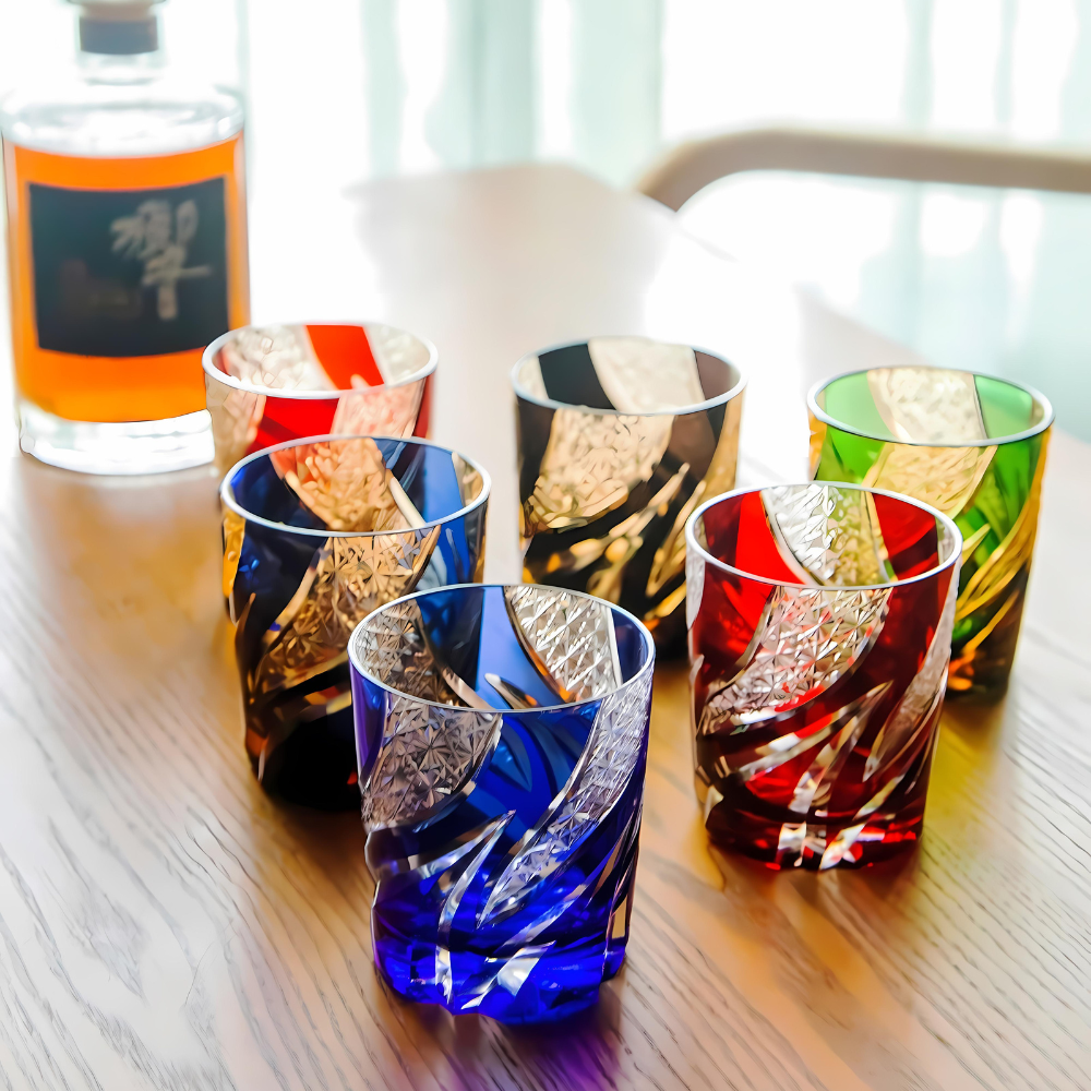 Verre à Eau Bleu 