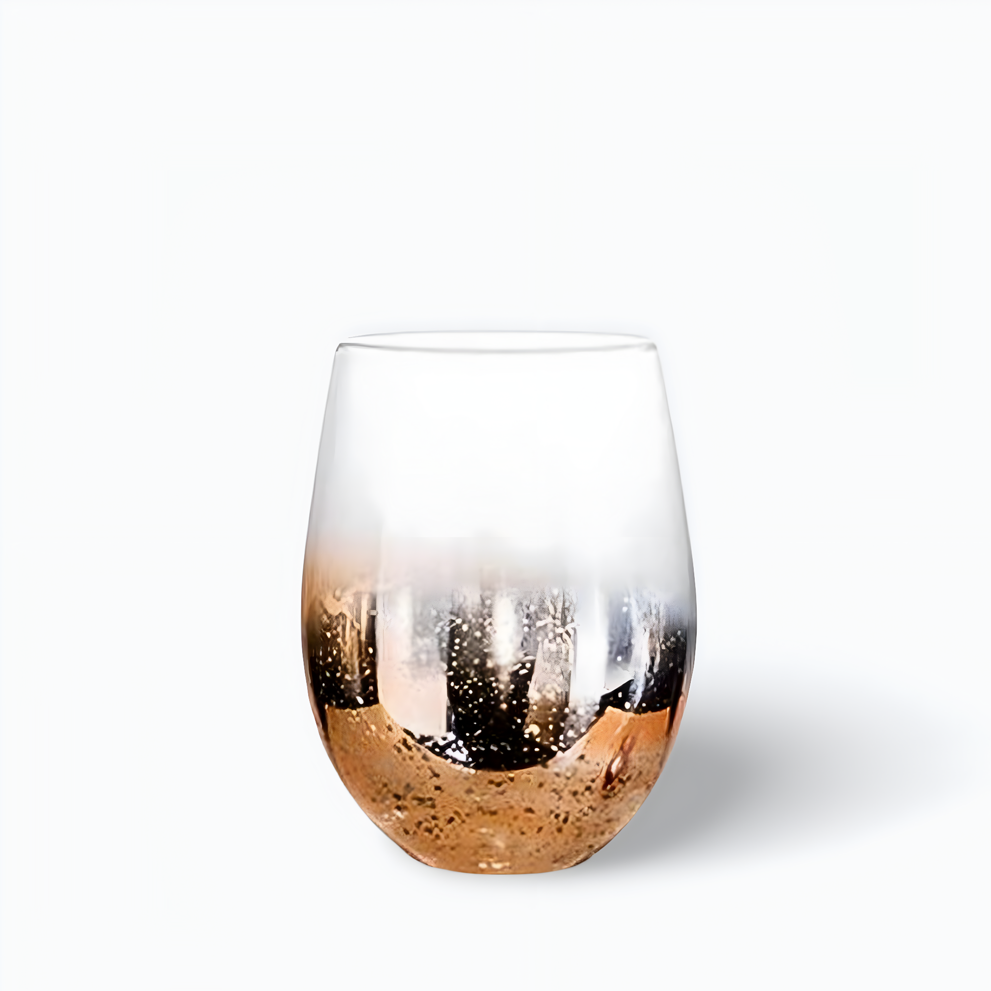 Verre à Eau Doré