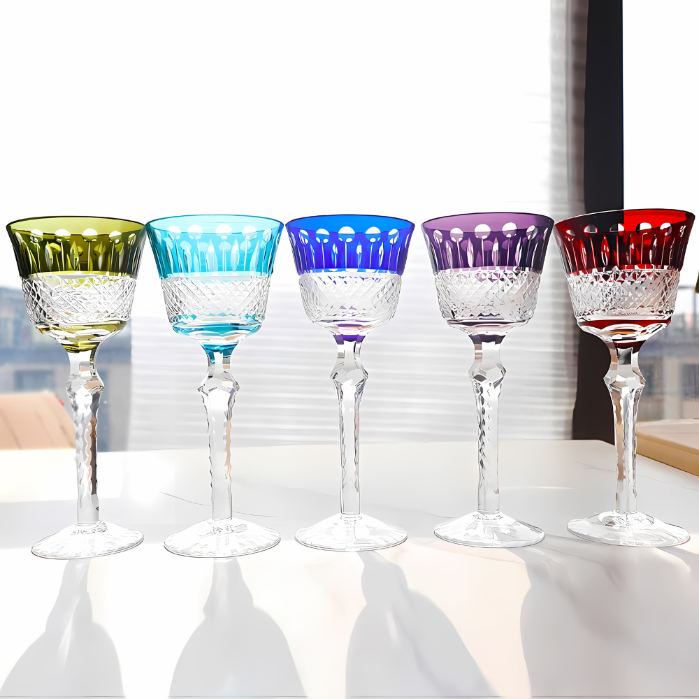 Verre à Vin Coloré 