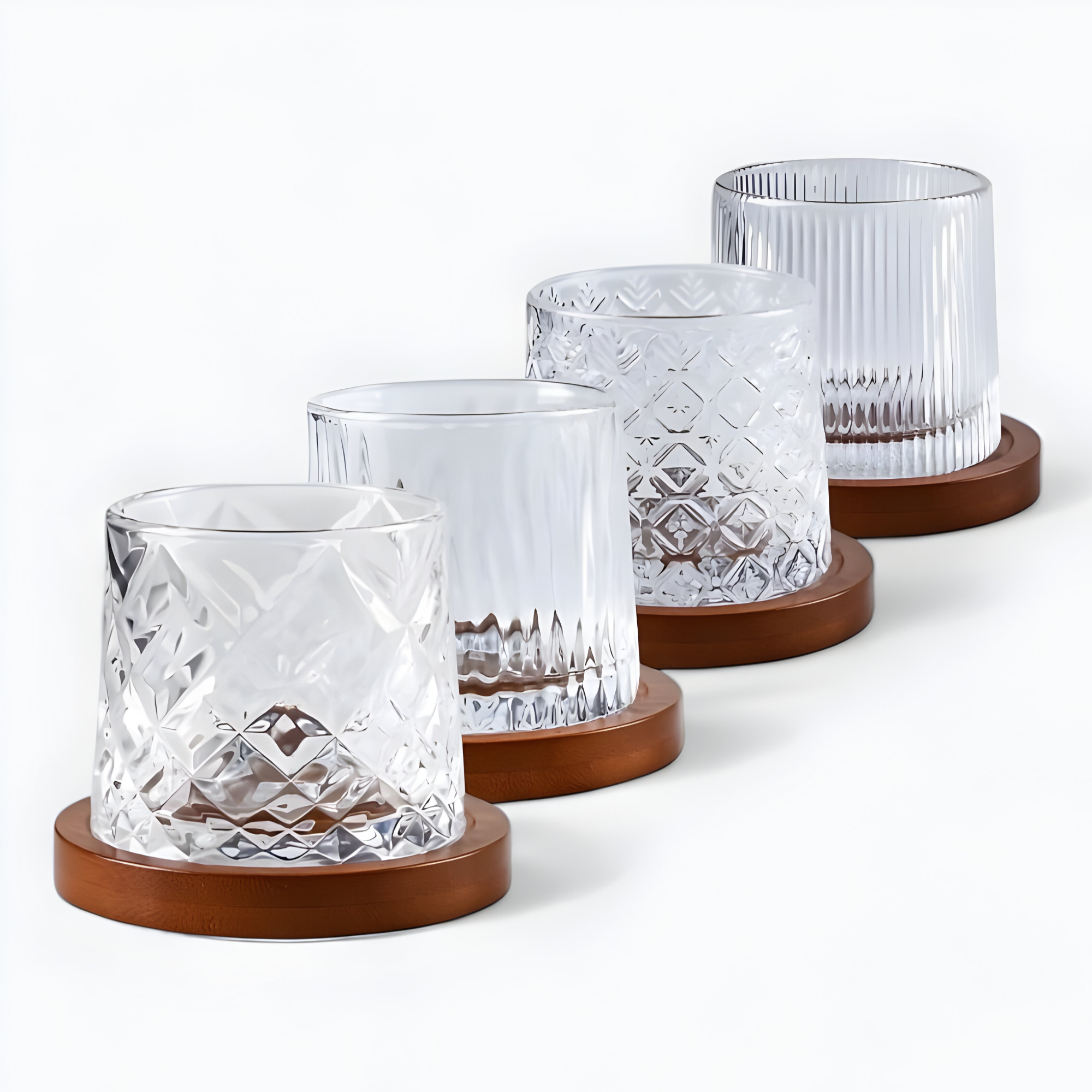 Verre à Whisky avec Socle