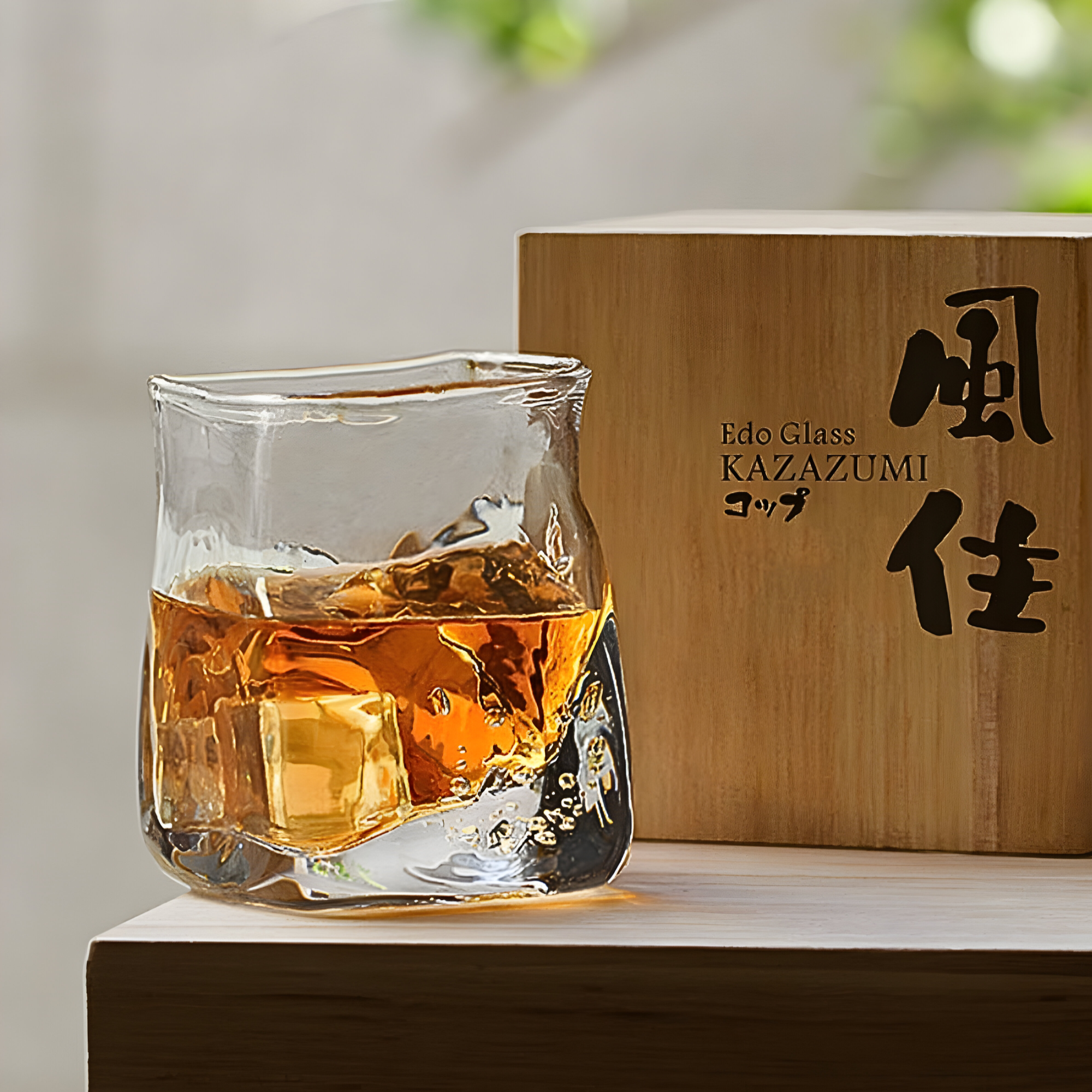 Verre à Whisky Carré Cristal