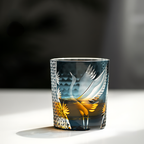 Verre à Whisky Edo Kiriko Cristal Coloré
